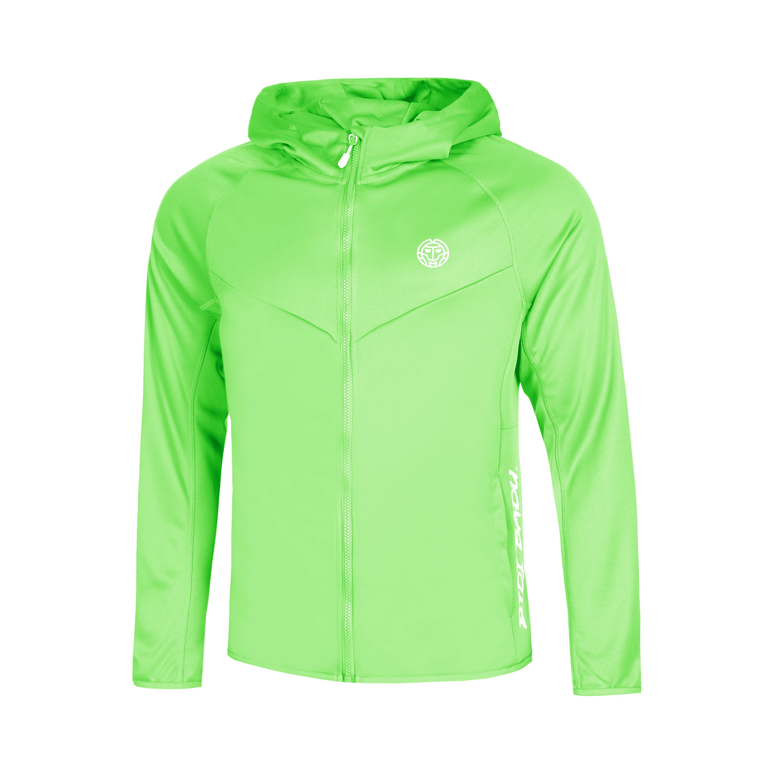 BIDI BADU Crew Hood Training Jacket Boys-Neon Green