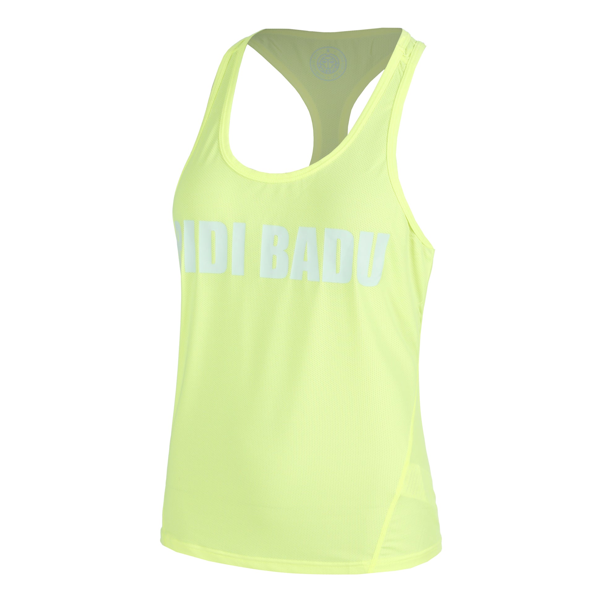 BIDI BADU Rhombo Move Tank Top Women-Neon Yellow