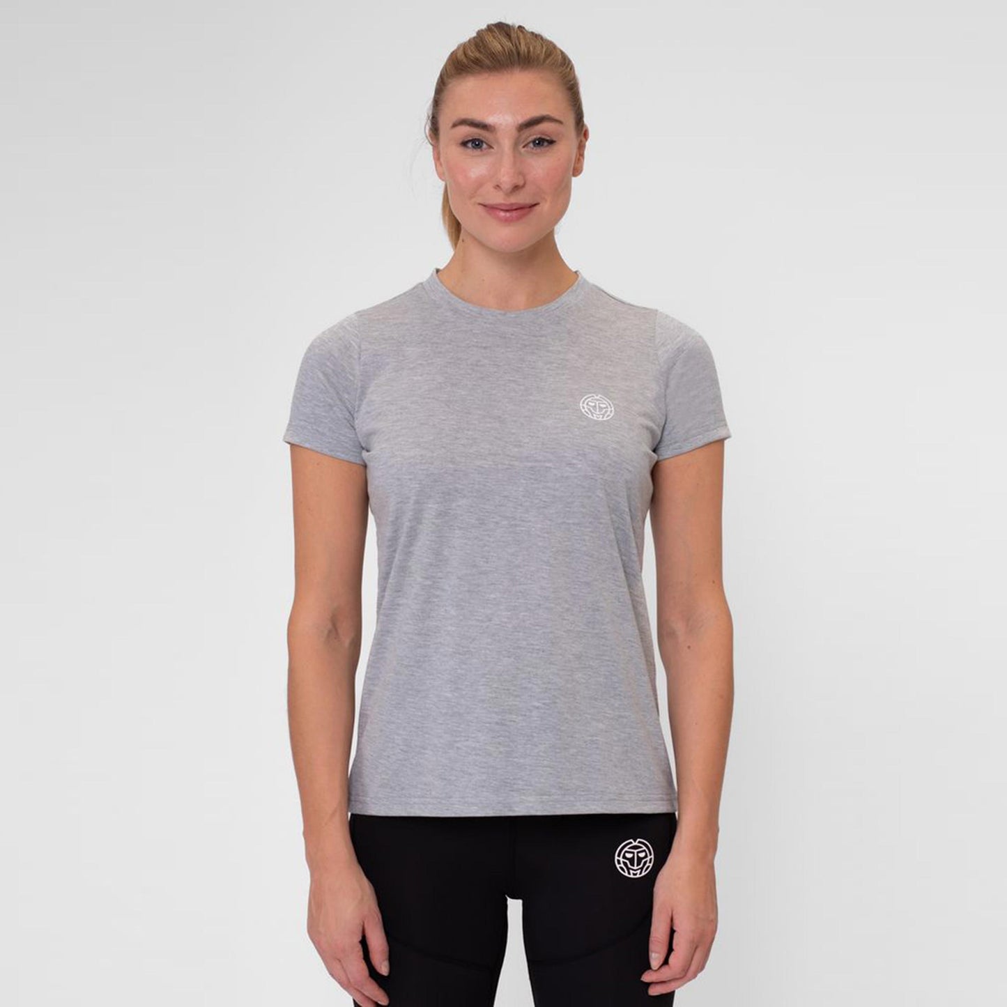 BIDI BADU Crew Chill T-Shirt Damen-Grau