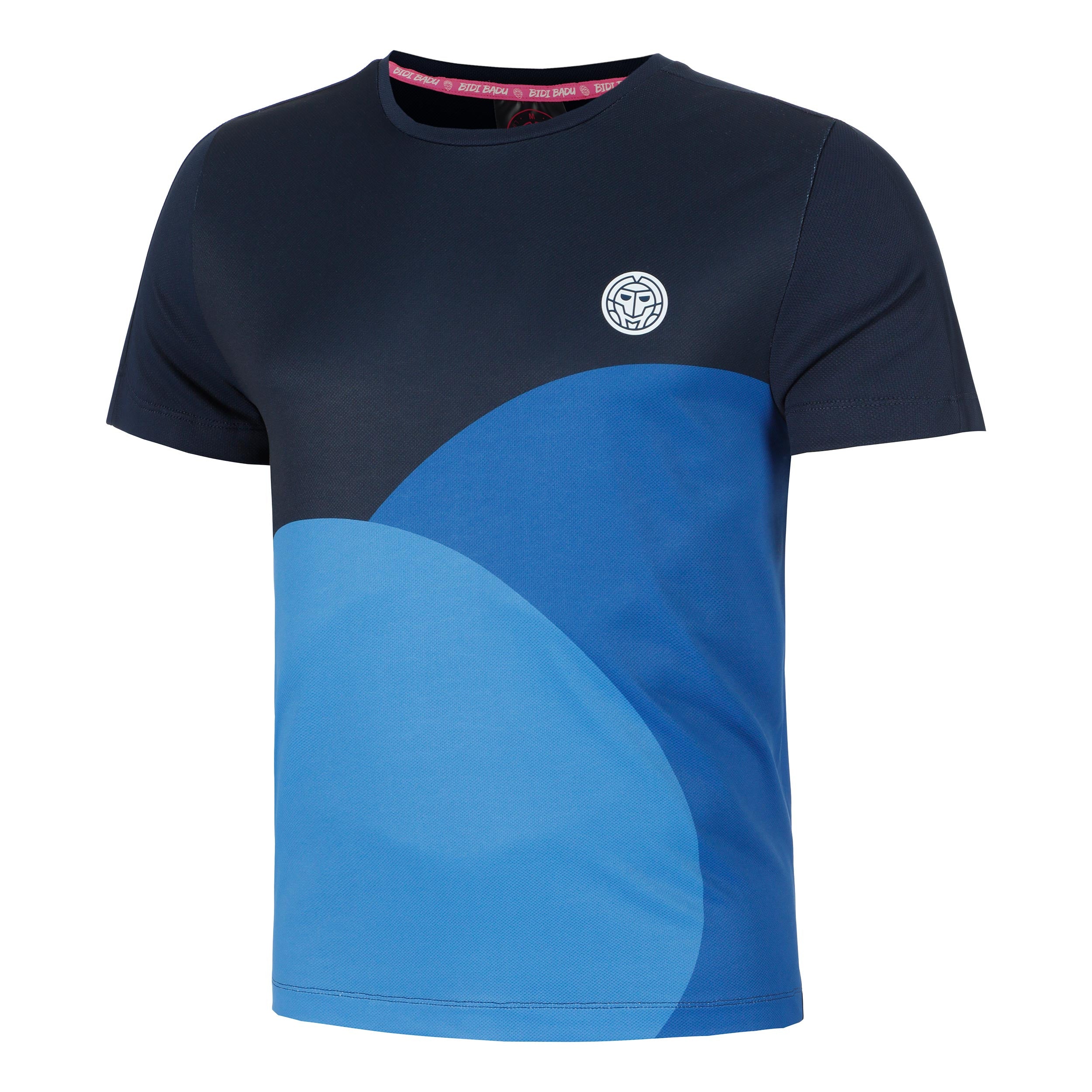 BIDI BADU Bubble T-Shirt Men-Dark Blue,Blue