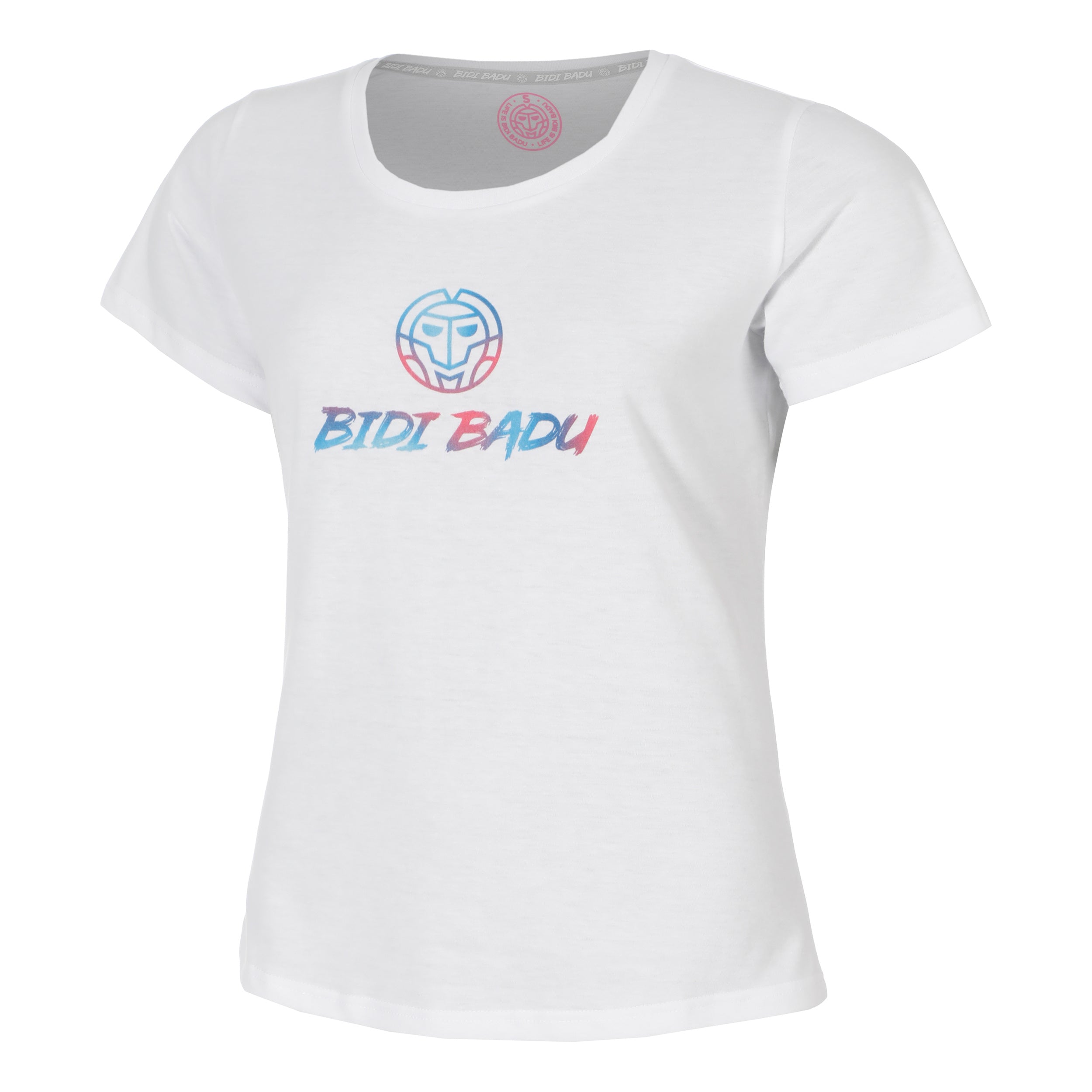 BIDI BADU Logo Chill T-Shirt Women-white