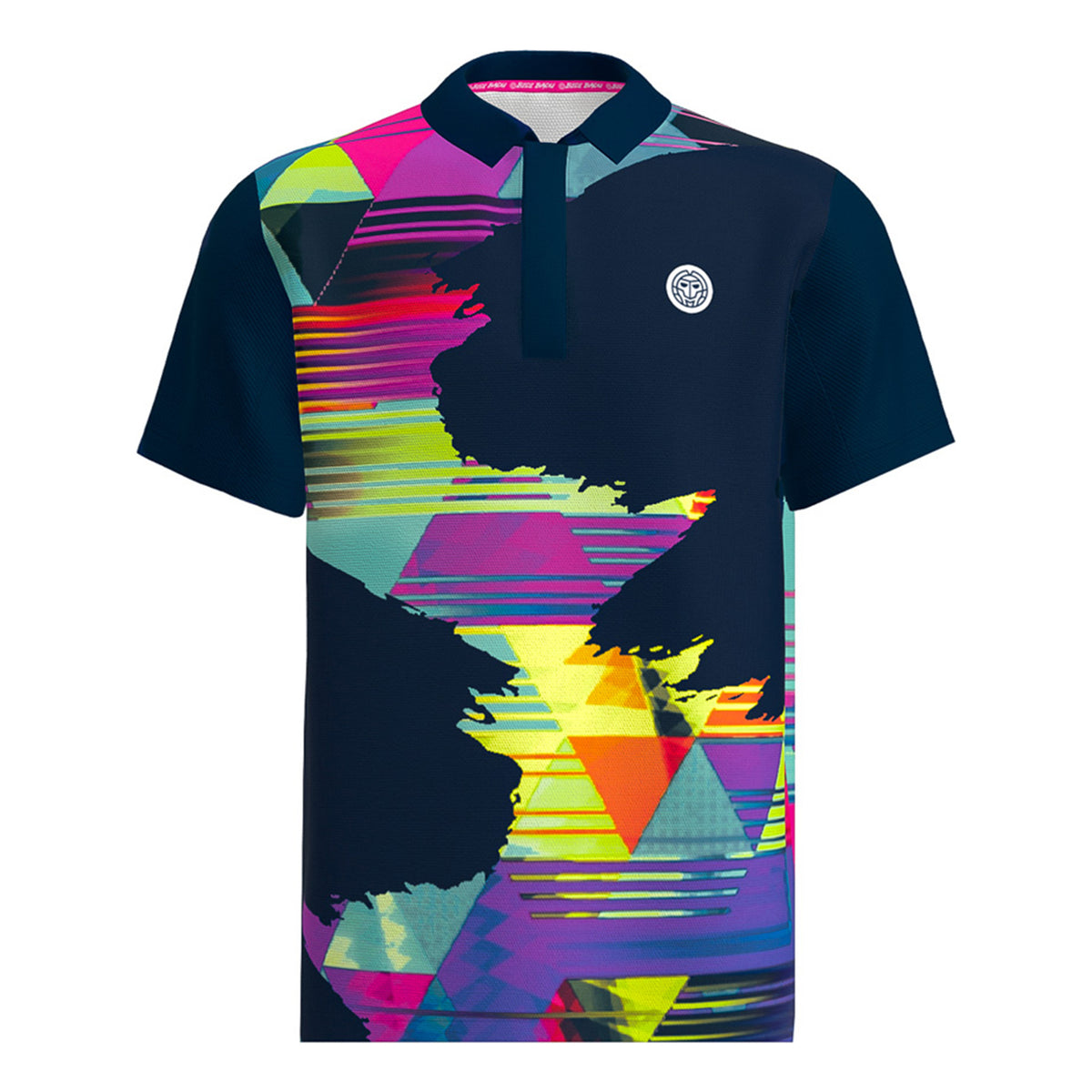 BIDI BADU Kaleido Polo Men-Multicoloured