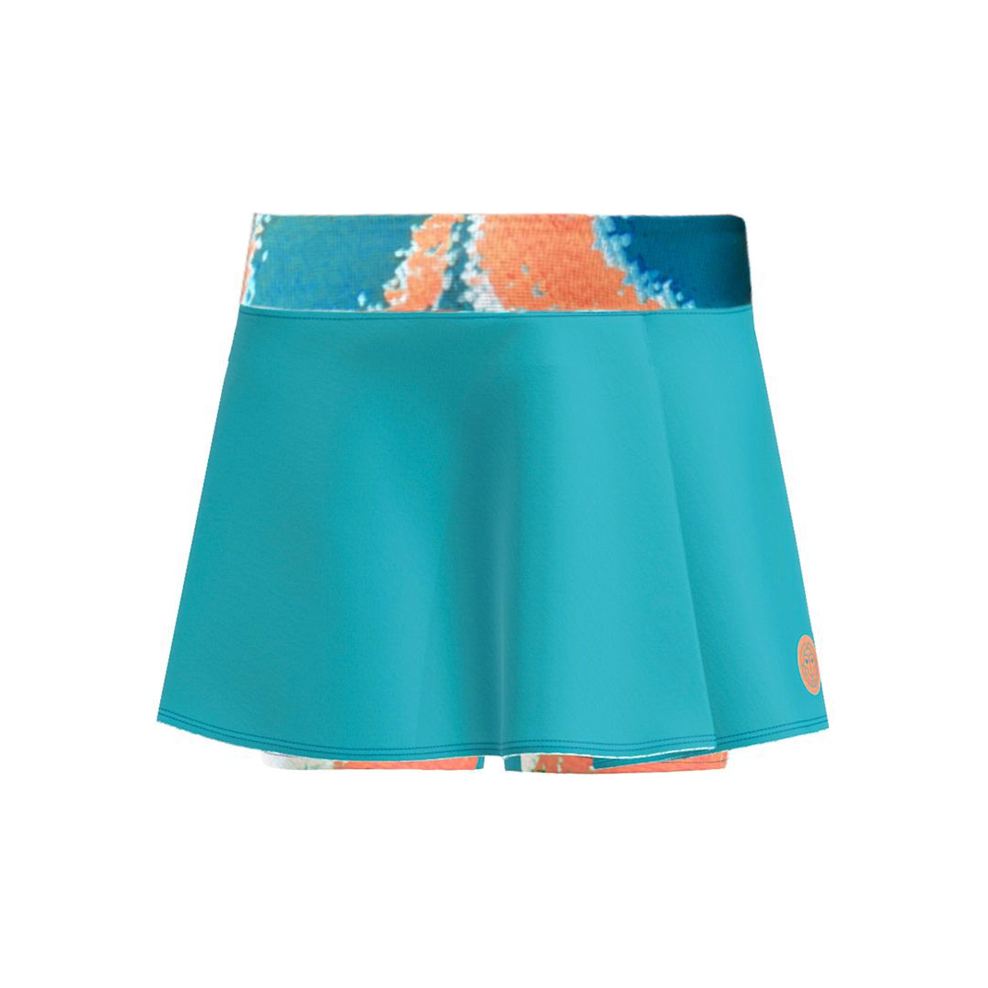 BIDI BADU Melbourne 2025 Printed Skirt Women-Petrol,Orange