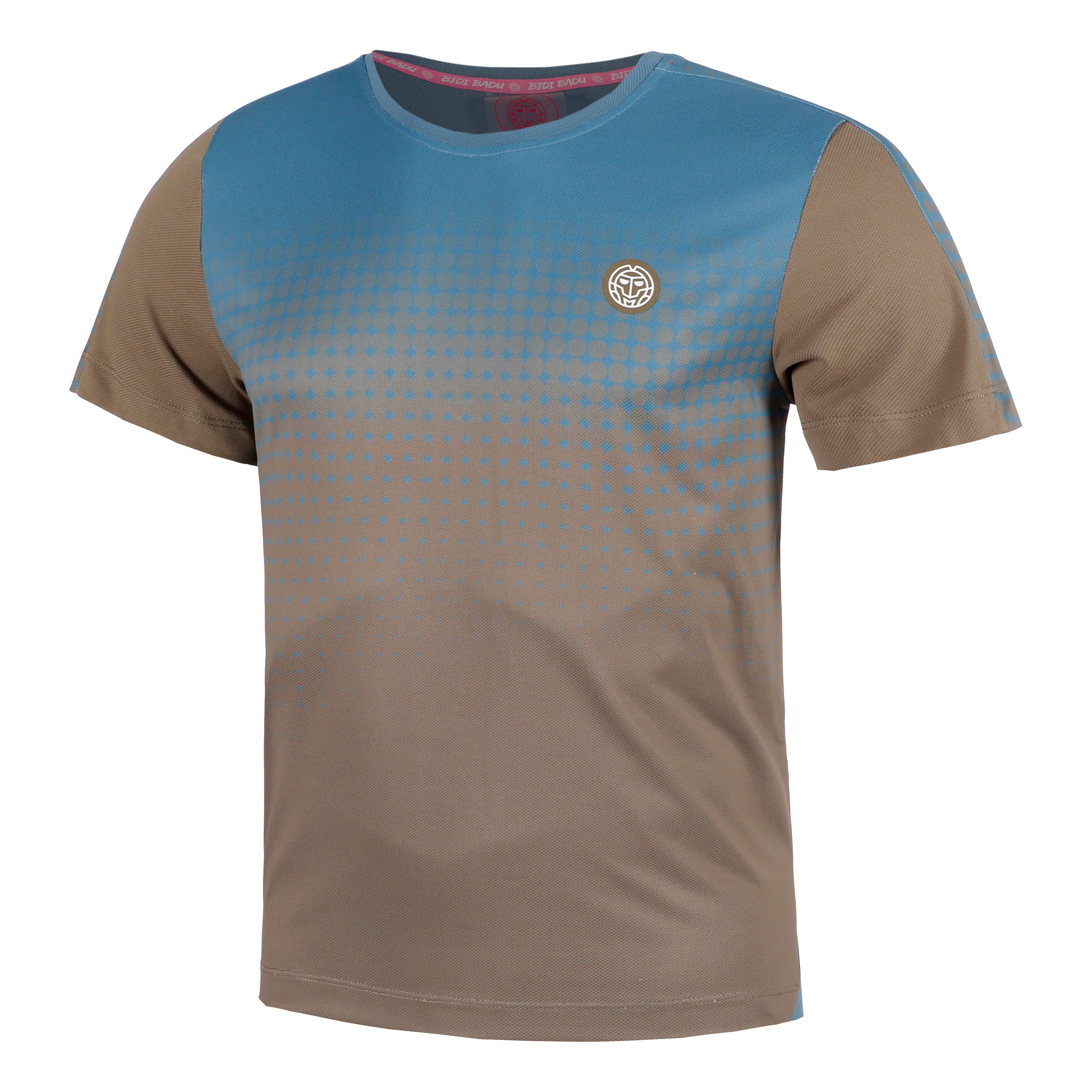 BIDI BADU Spectrum T-Shirt Men-Brown,Blue