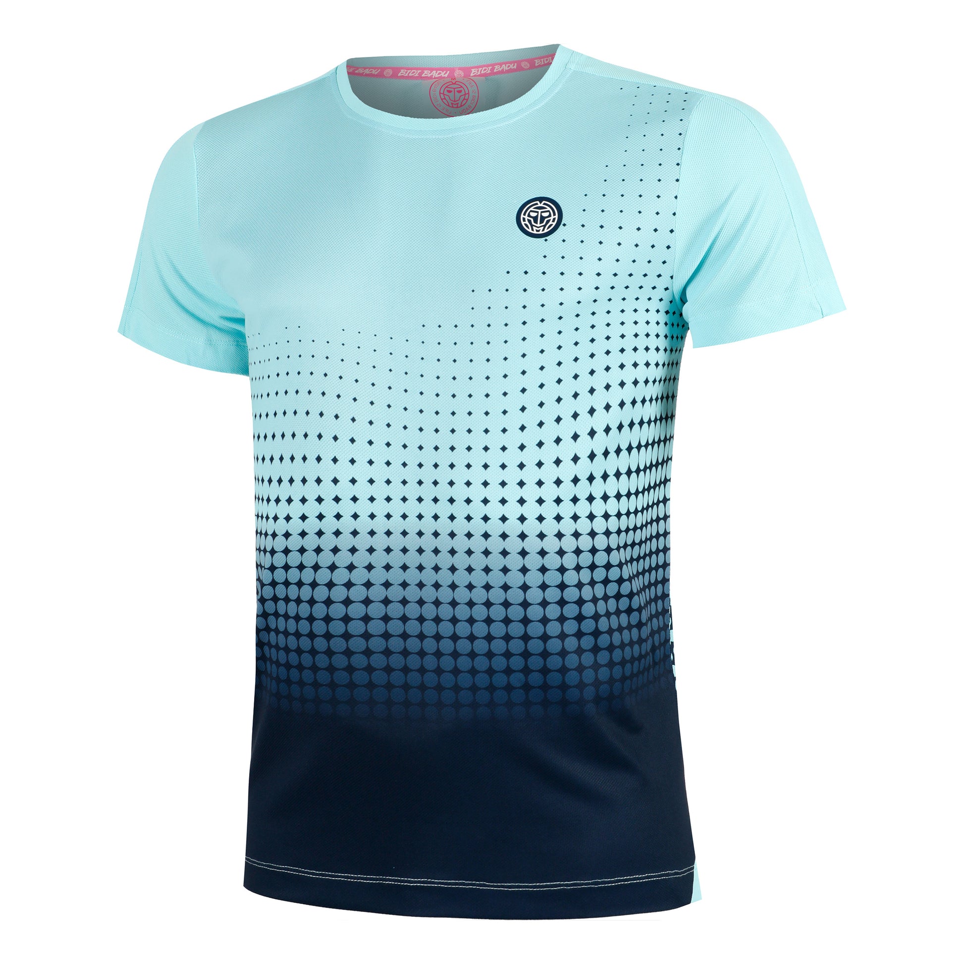 BIDI BADU Spectrum T-Shirt Herren-Hellblau,Dunkelblau