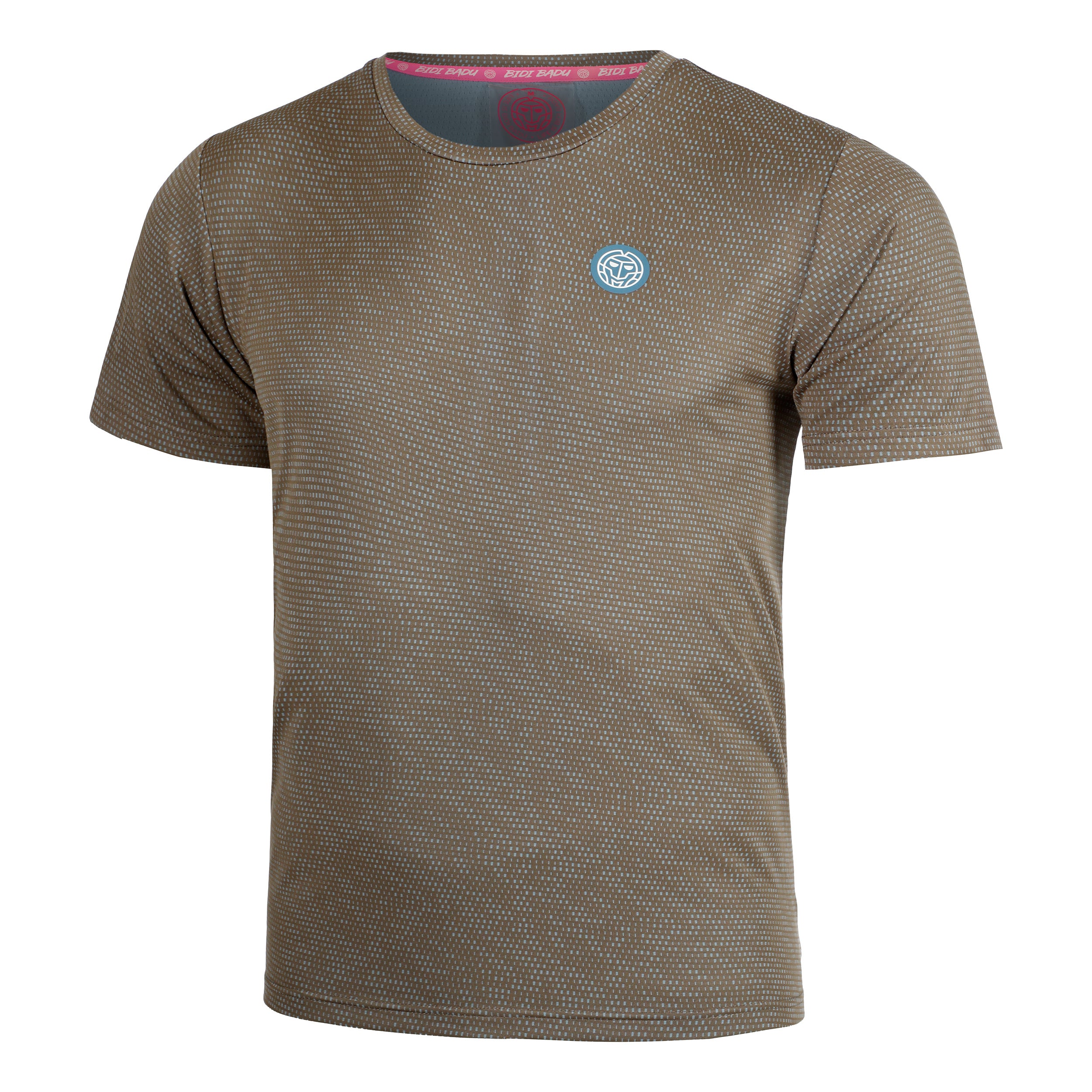 BIDI BADU Spectrum Two Colored T-Shirt Men-Brown,Blue