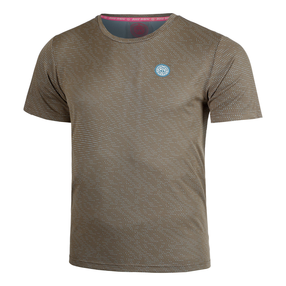 BIDI BADU Spectrum Two Colored T-Shirt Men-Brown,Blue