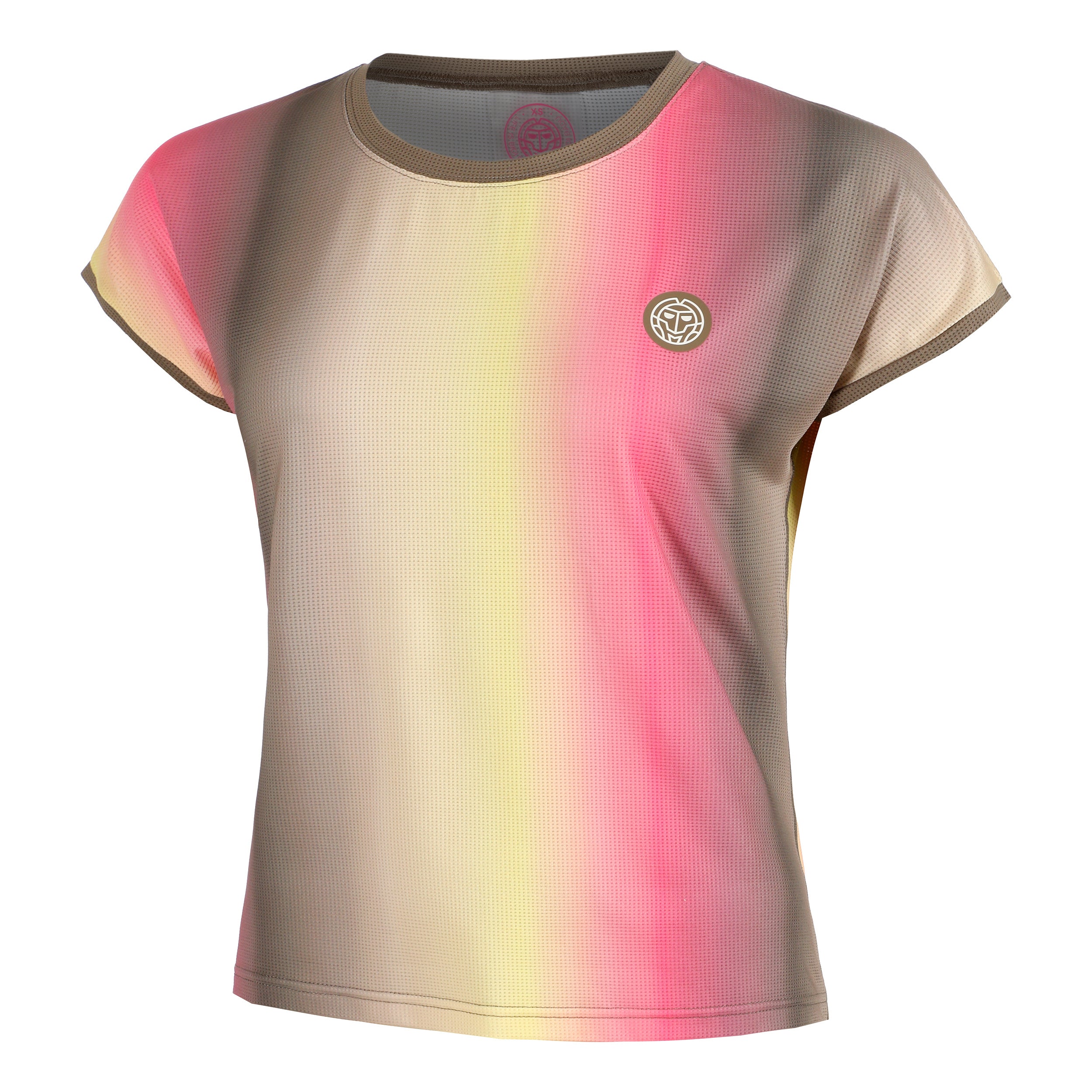 BIDI BADU Spectrum T-Shirt Women-Brown,Yellow