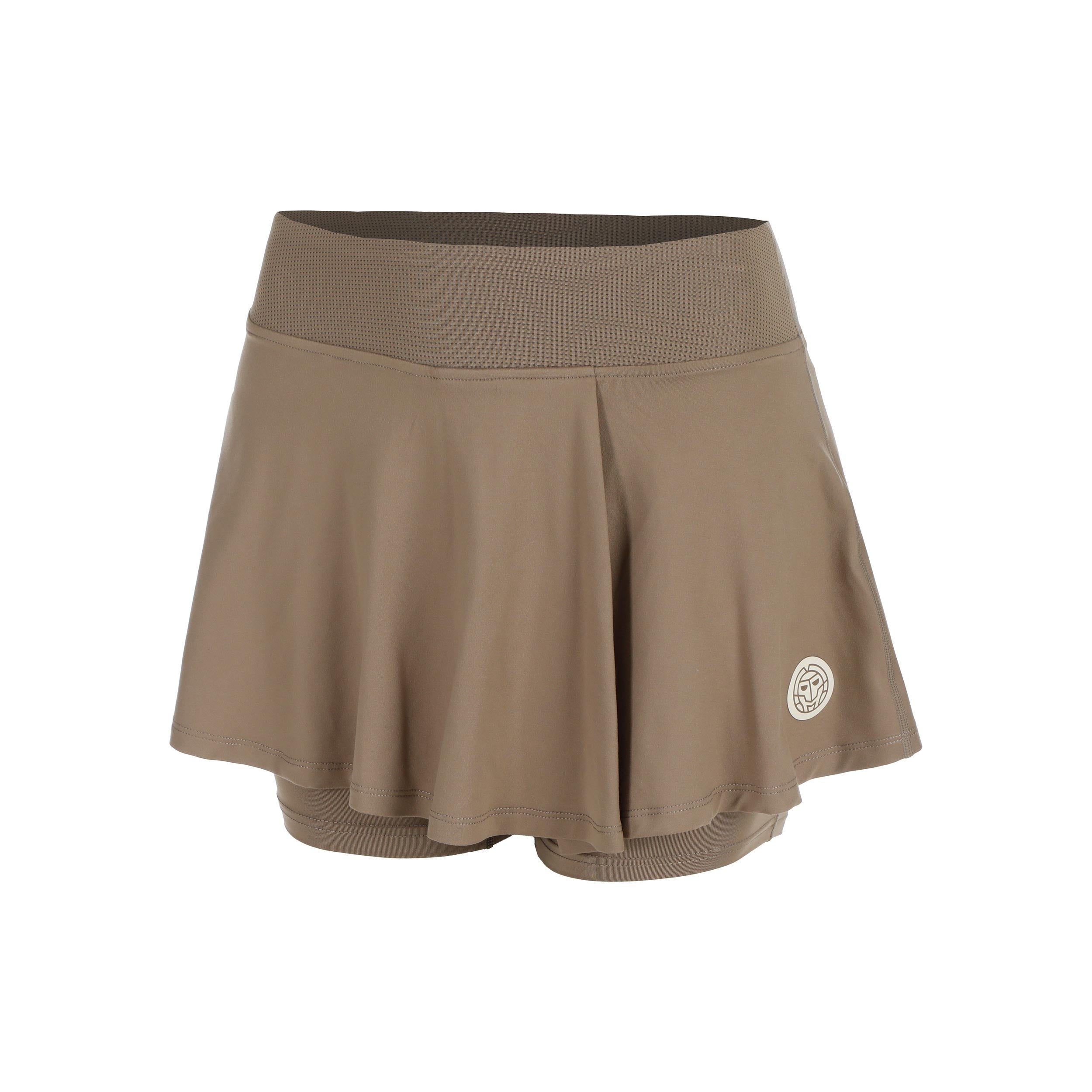 BIDI BADU Spectrum Wavy Skirt Women-Brown