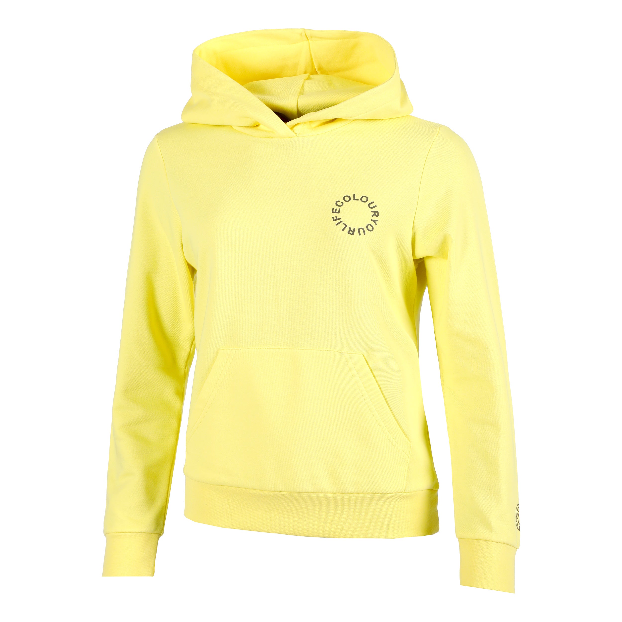 BIDI BADU Spectrum Chill Hoody Women-Yellow