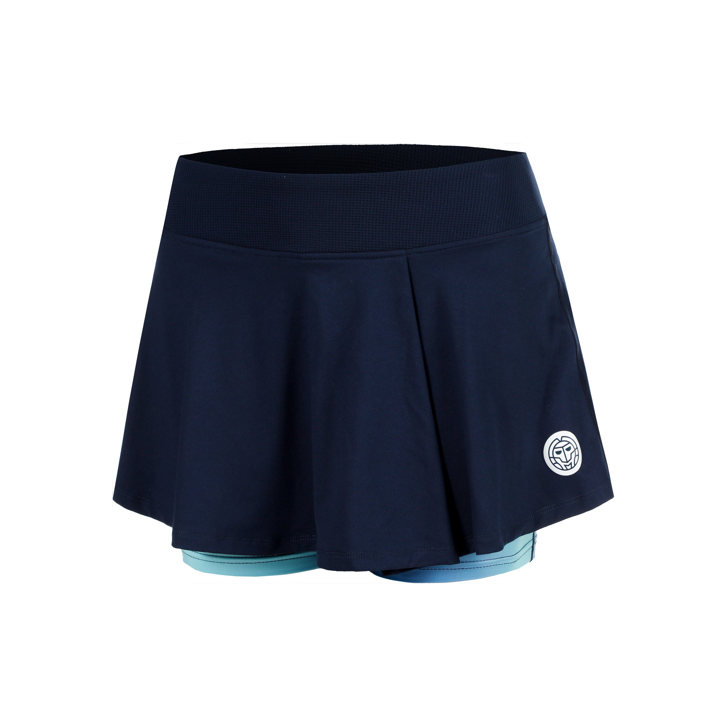 BIDI BADU Spectrum Printed Wavy Skirt Girls-Dark Blue,Light Blue
