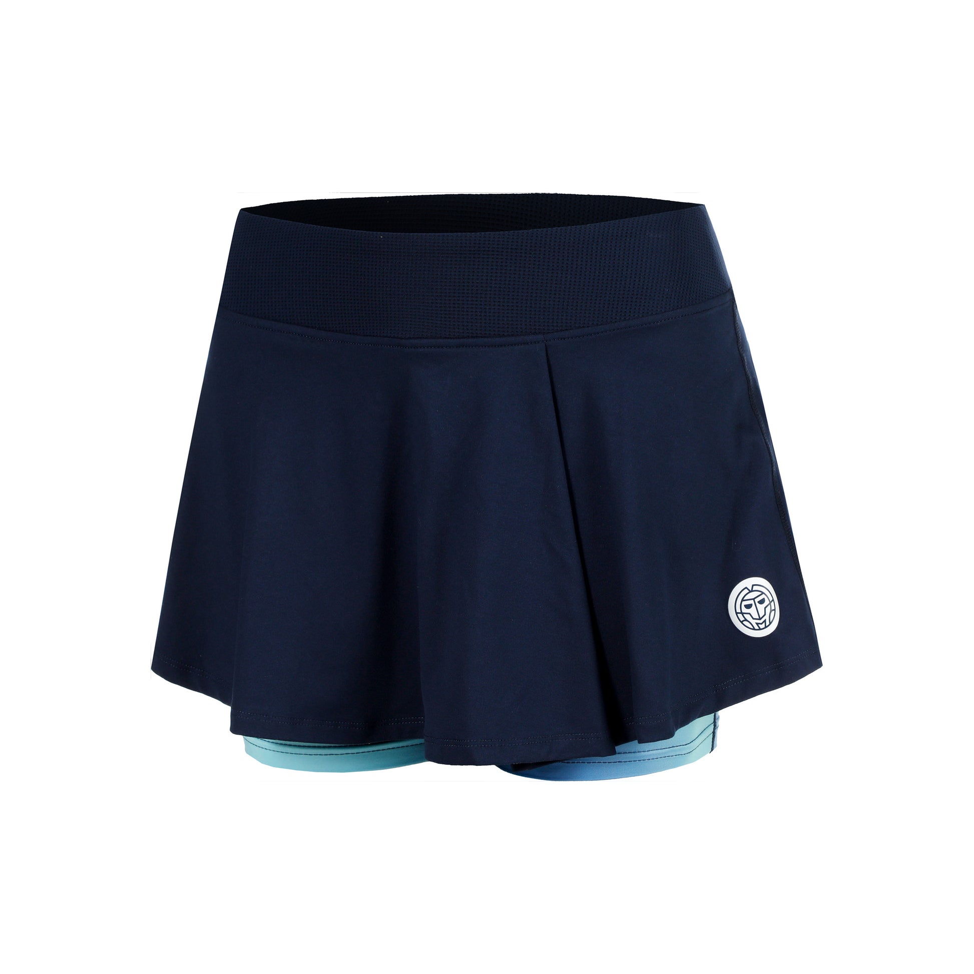 BIDI BADU Spectrum Printed Wavy Skirt Girls-Dark Blue,Light Blue