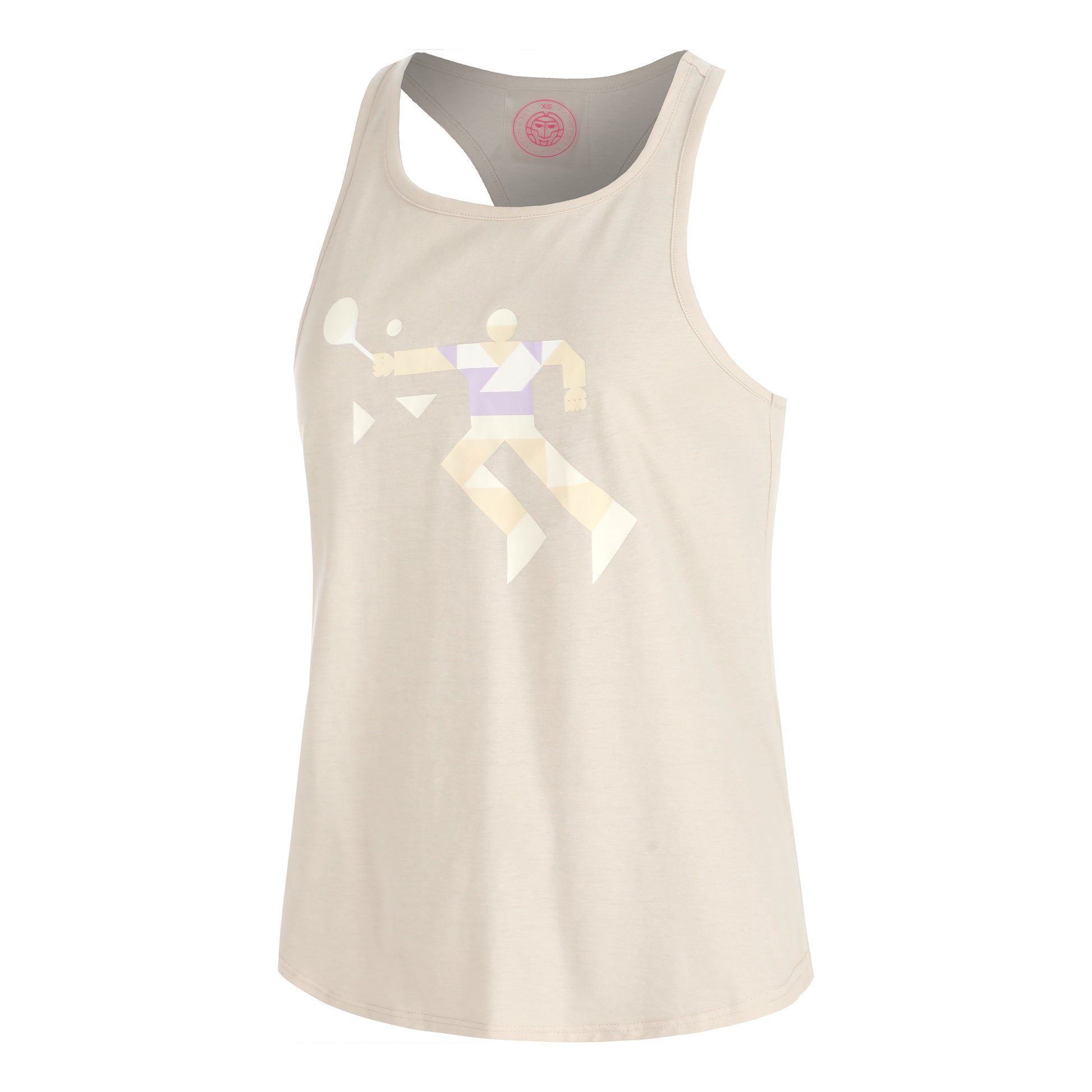 BIDI BADU Paris 2025 Chill Tank Top Women-Beige