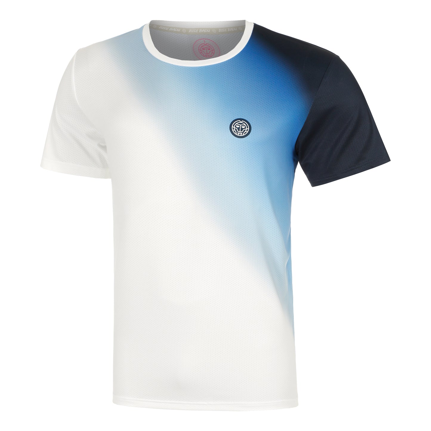 BIDI BADU Watercolour T-Shirt Men-White,Blue