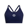 Crew Low Support Strappy Sports Bras Women-Dark Blue