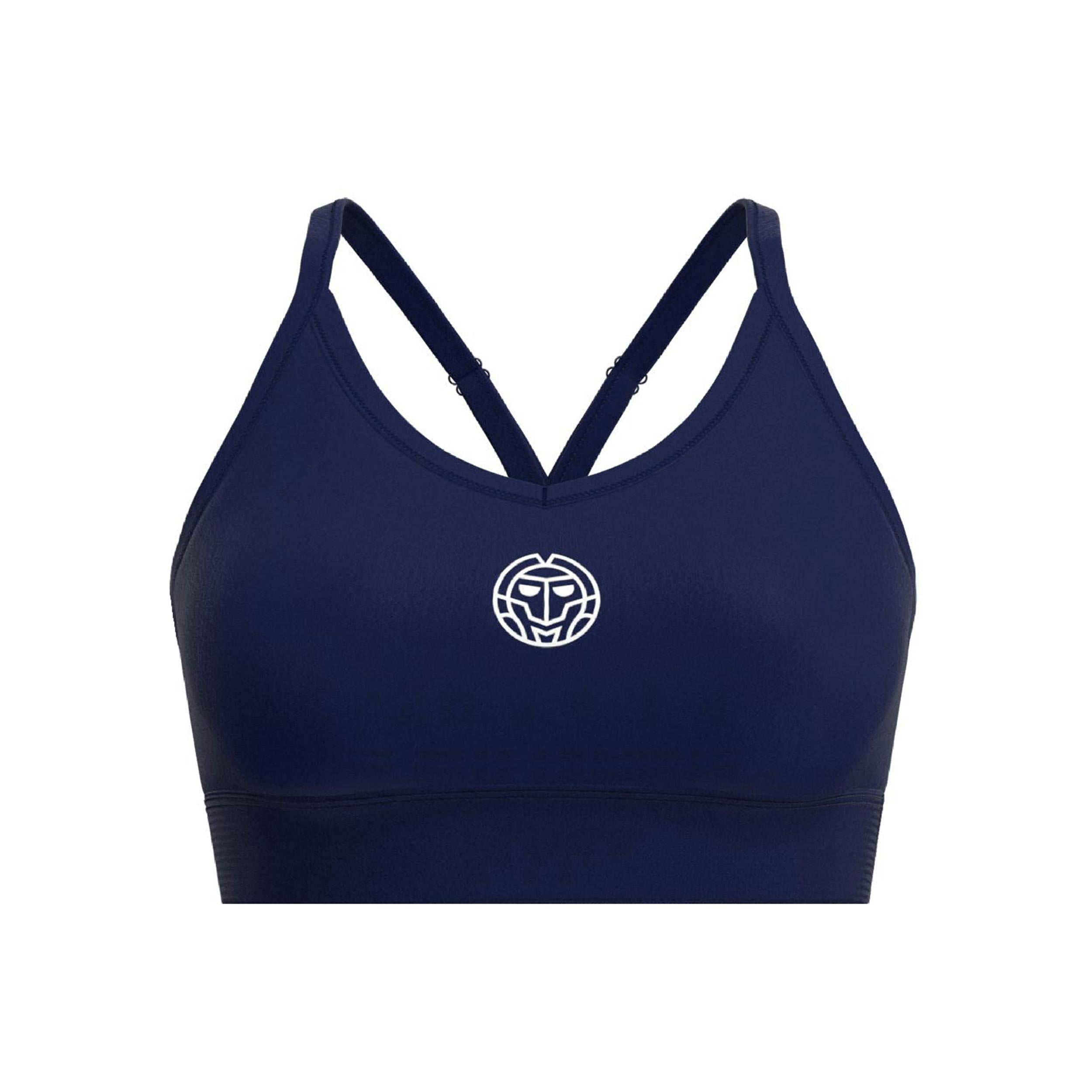 BIDI BADU Crew Low Support Strappy Sports Bras Women-Dark Blue