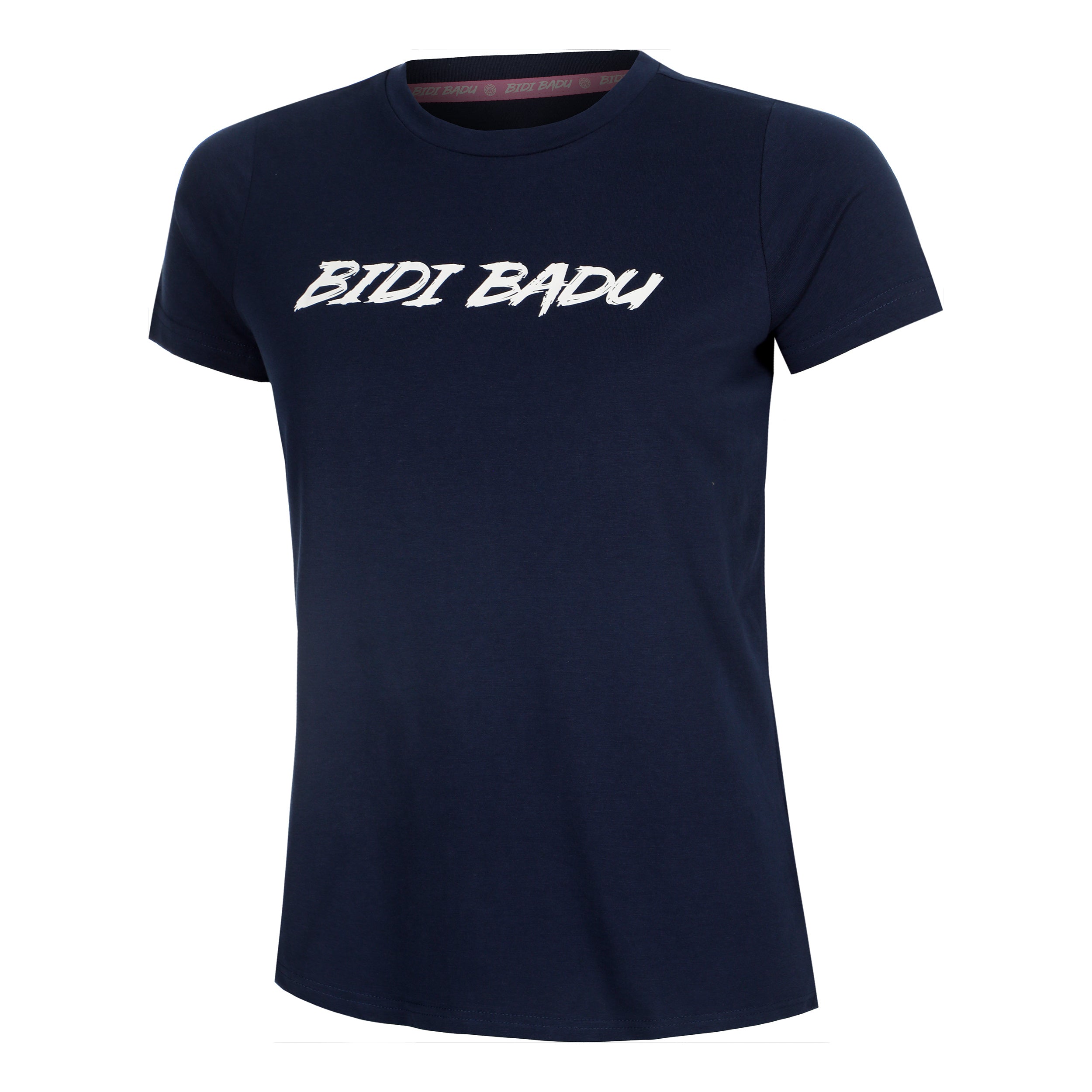 BIDI BADU Crew Logo T-Shirt Women-Dark Blue