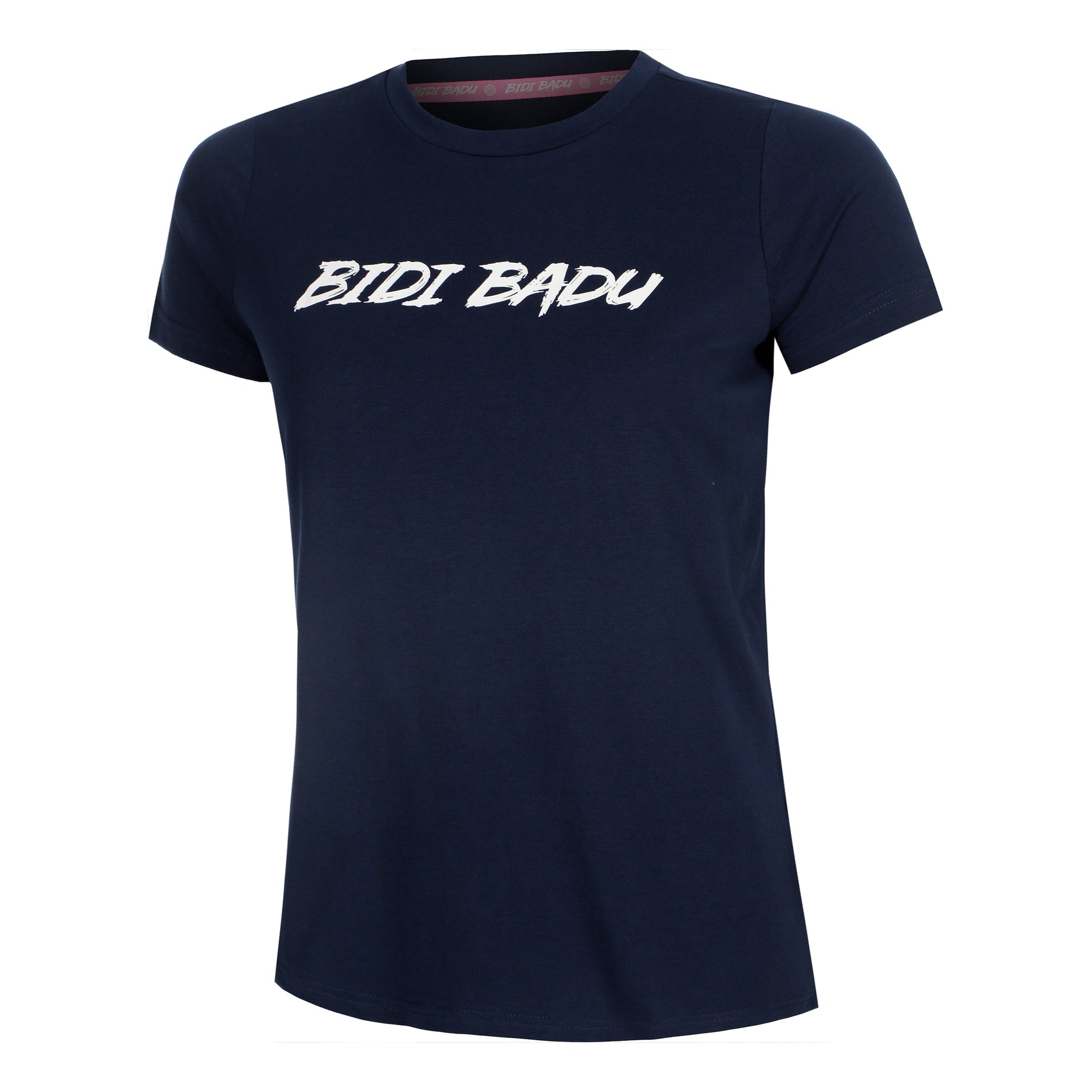 BIDI BADU Crew Logo T-Shirt Women-Dark Blue