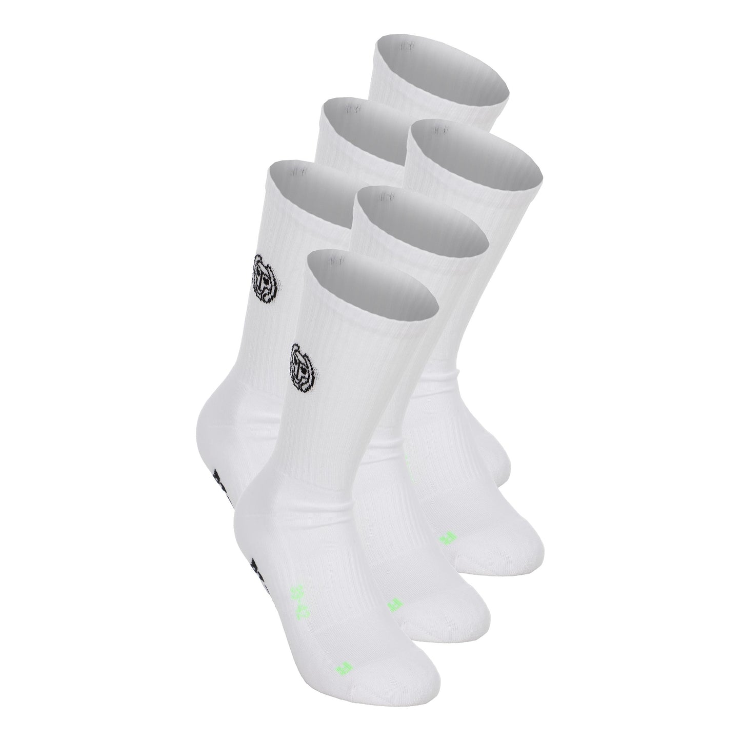 BIDI BADU Matayo Crew Tech Tennissocken-Weiß
