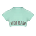 Abdominis Crop Move T-Shirt Women-Mint