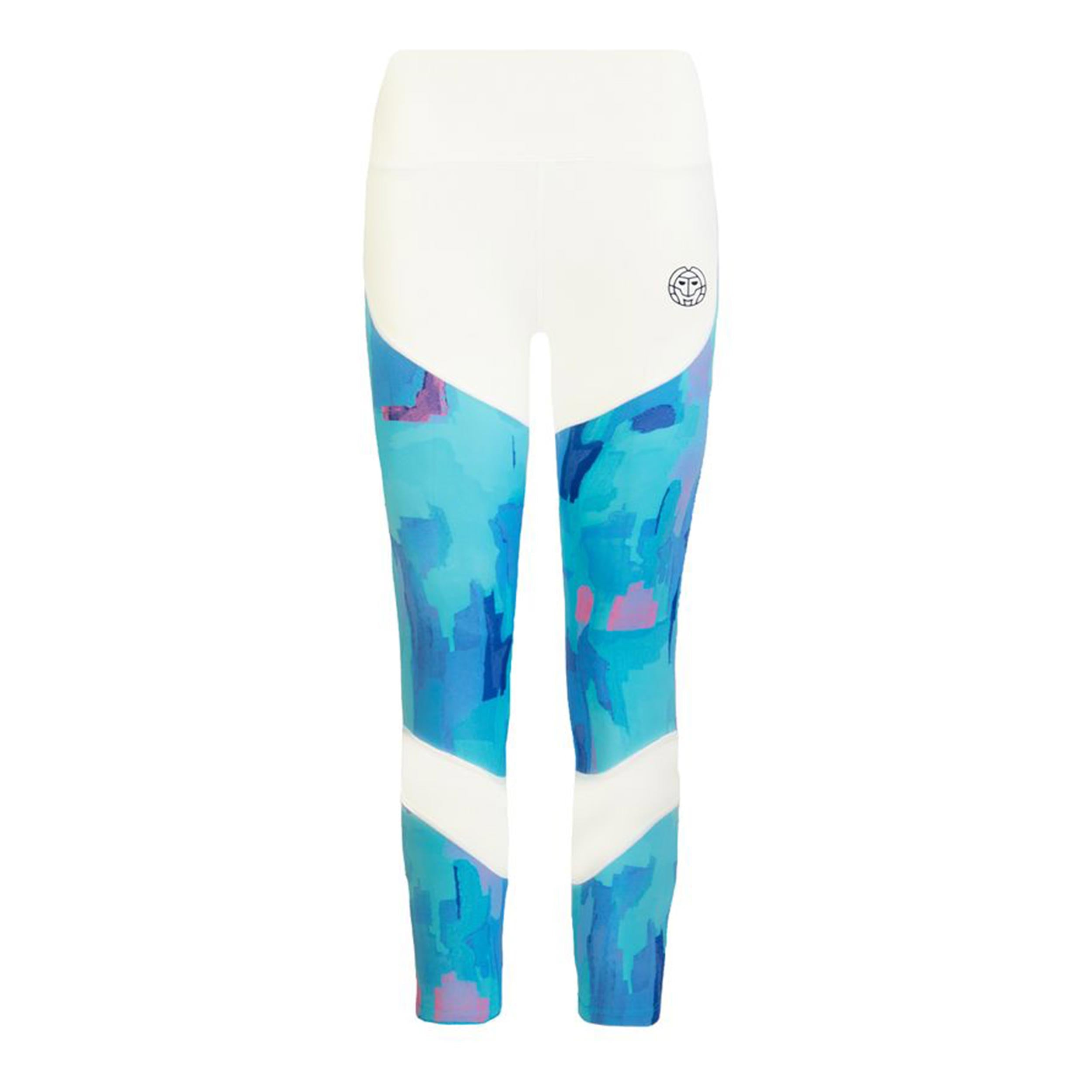 BIDI BADU Abiba Tech Mesh Tight Women-White,Light Blue