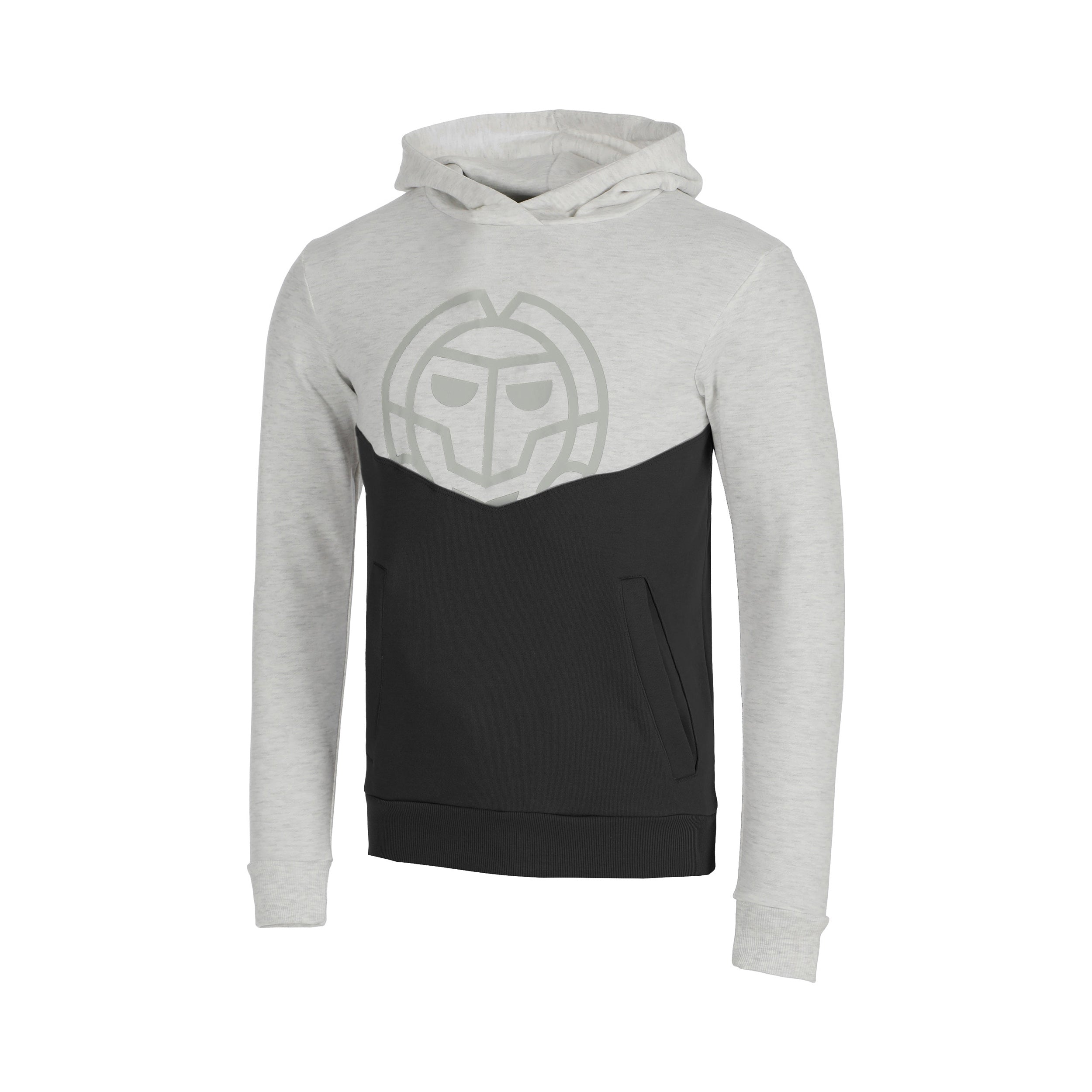 BIDI BADU Bassem Lifestyle Hoody Boys - lightgrey, black