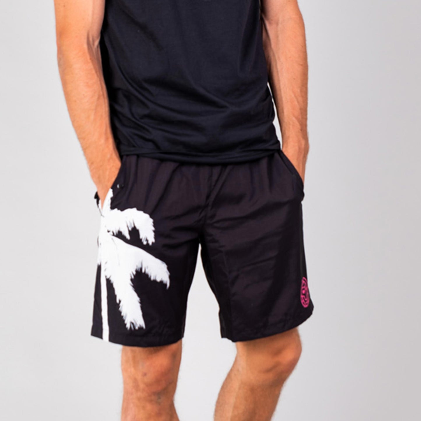 BIDI BADU Kayra Tech Swim Shorts Herren-Schwarz