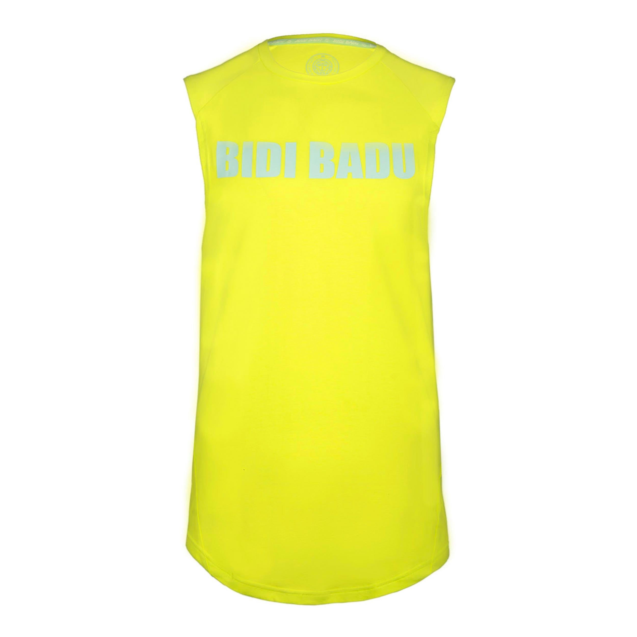 BIDI BADU Latissi Move Tank Top Men-Neon Yellow