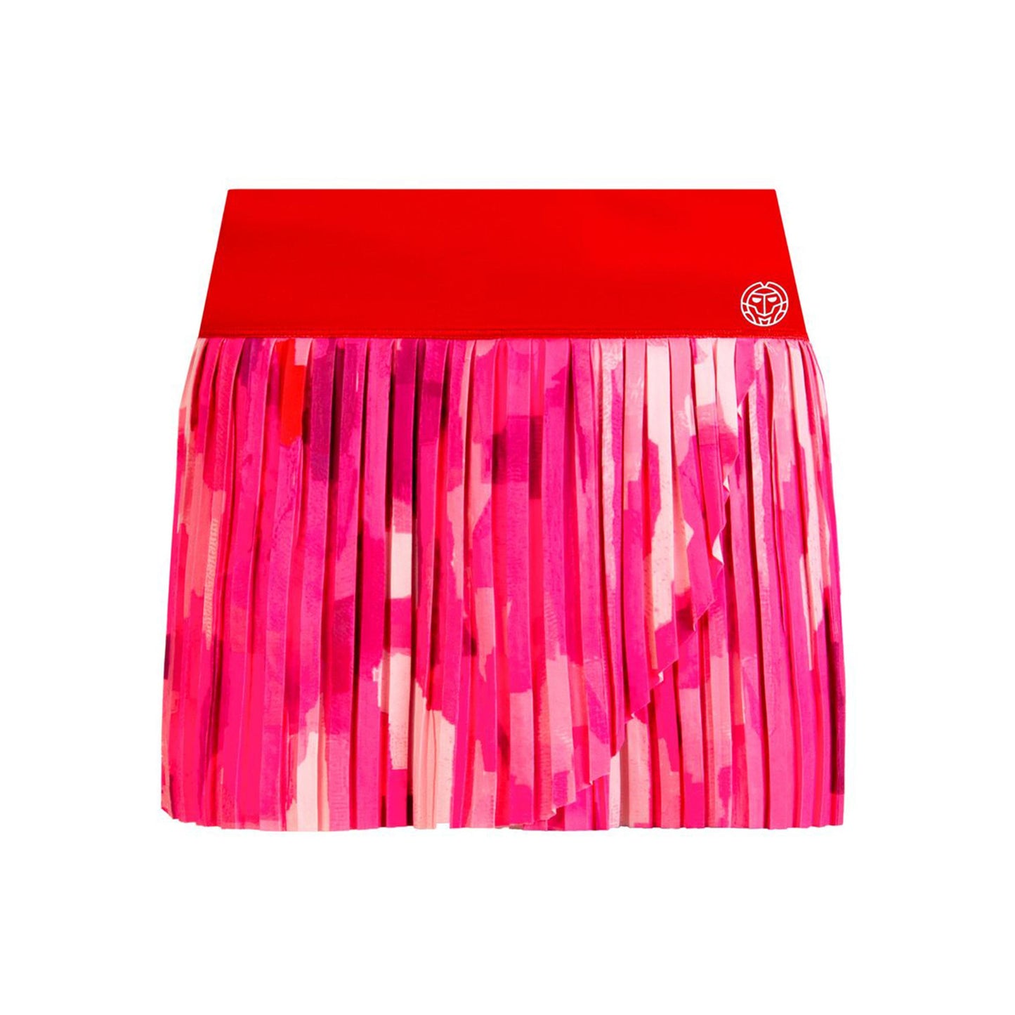 BIDI BADU Lowey Tech Plissee Skirt Women-Red,Pink