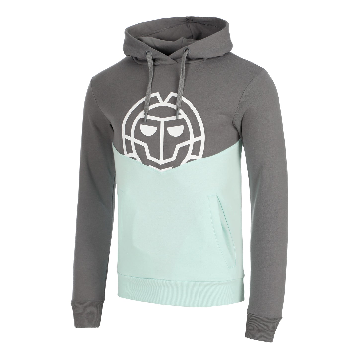 BIDI BADU Lunis Lifestyle Hoody Men-Dark Grey,Mint
