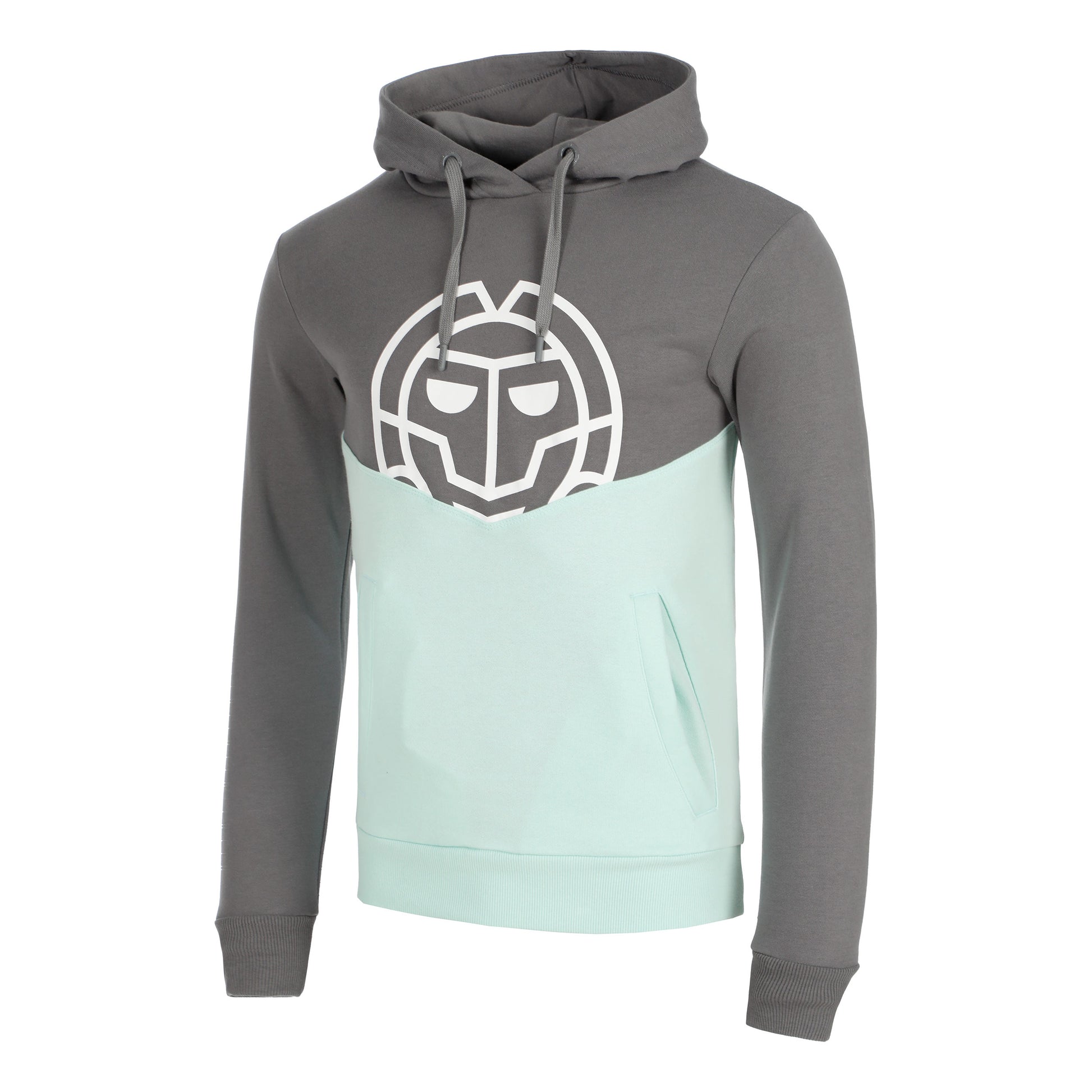BIDI BADU Lunis Lifestyle Hoody Men-Dark Grey,Mint