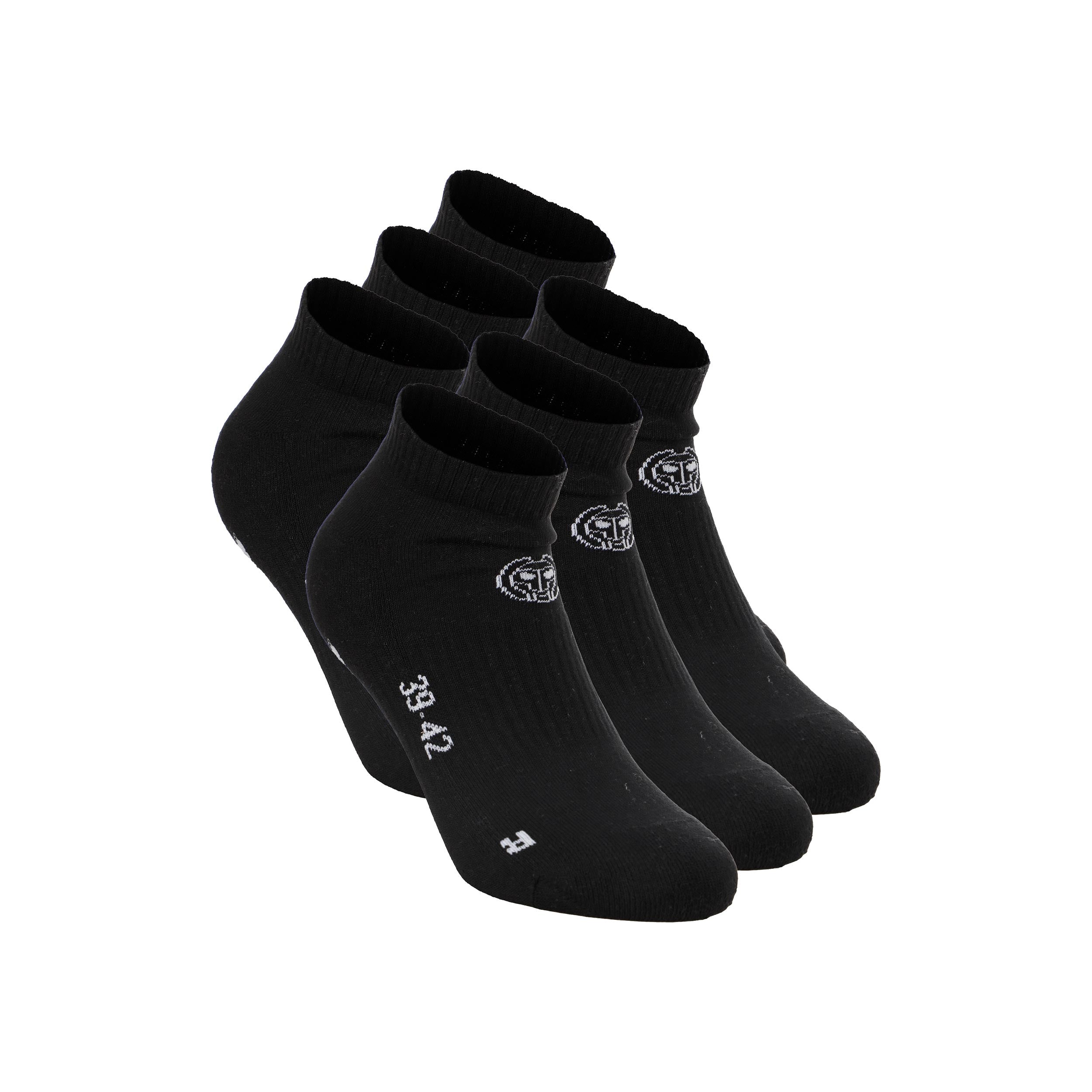 BIDI BADU No Party XXL No Show Move Tennis Socks-Black