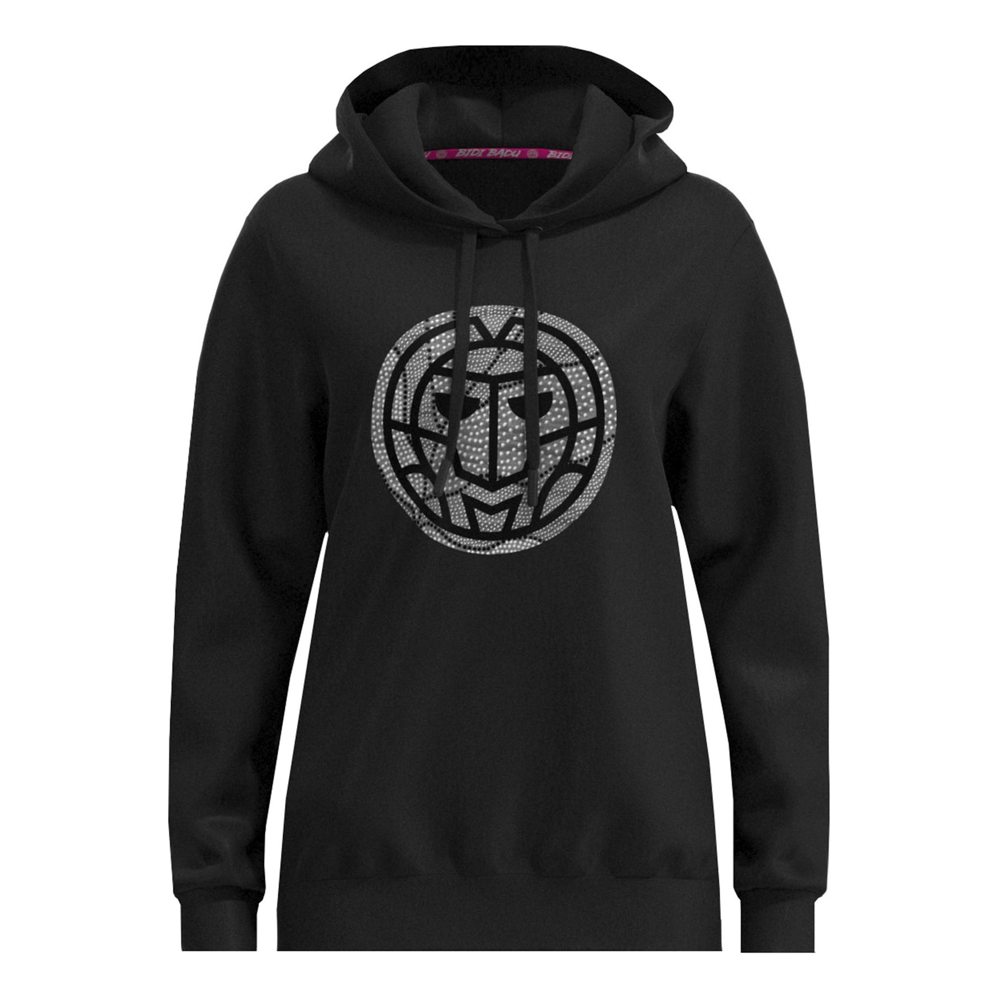 BIDI BADU Protected Leafs Chill Hoody Women-Black,White