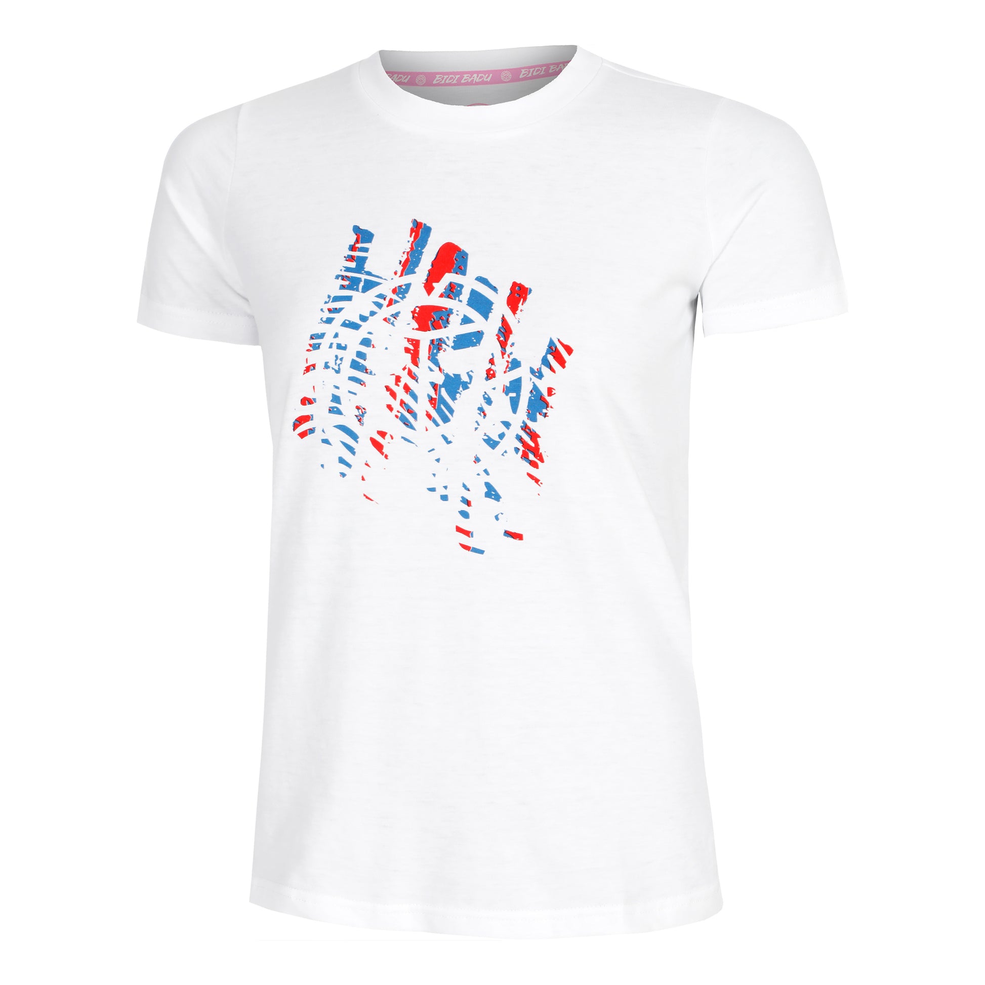 BIDI BADU Shinae Lifestyle T-Shirt Damen-Blau,Rot