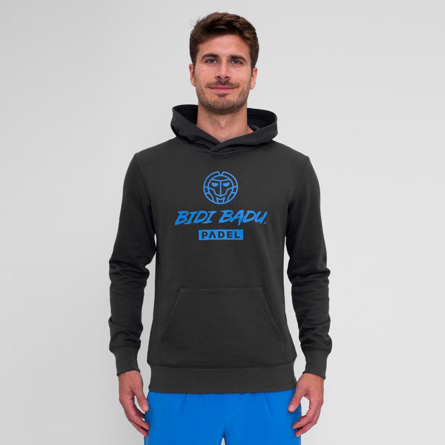 BIDI BADU Spike Logo Chill Hoody Herren-Dunkelgrün
