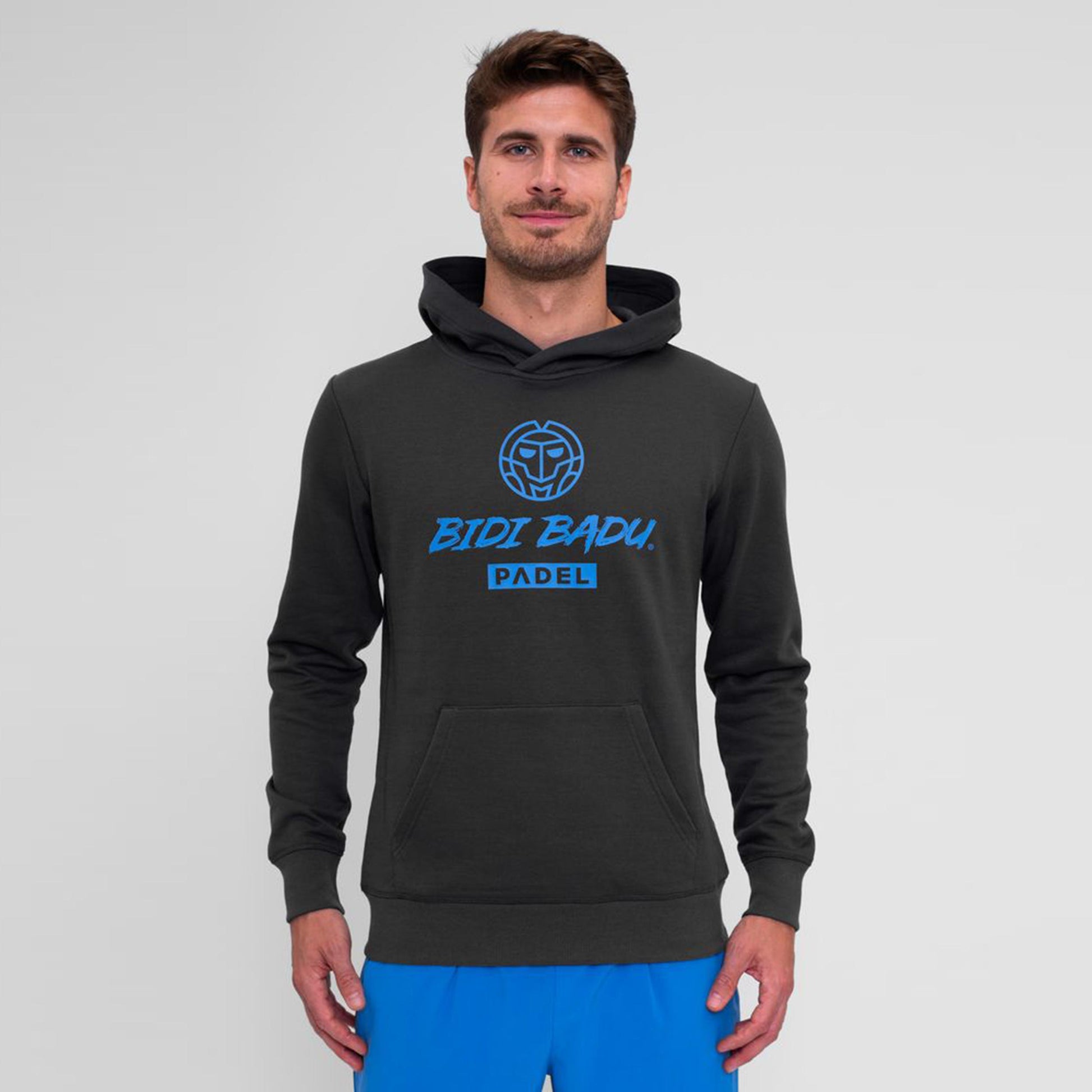 BIDI BADU Spike Logo Chill Hoody Herren-Dunkelgrün