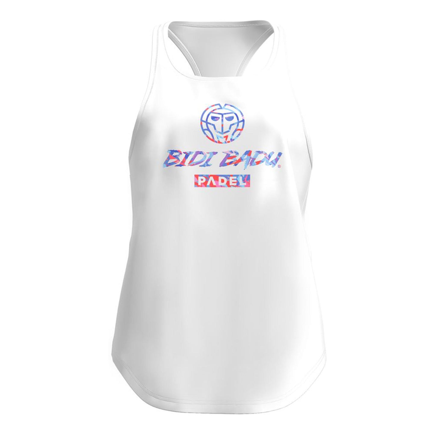 BIDI BADU Spike Logo Chill Tank-Top Damen-Weiß