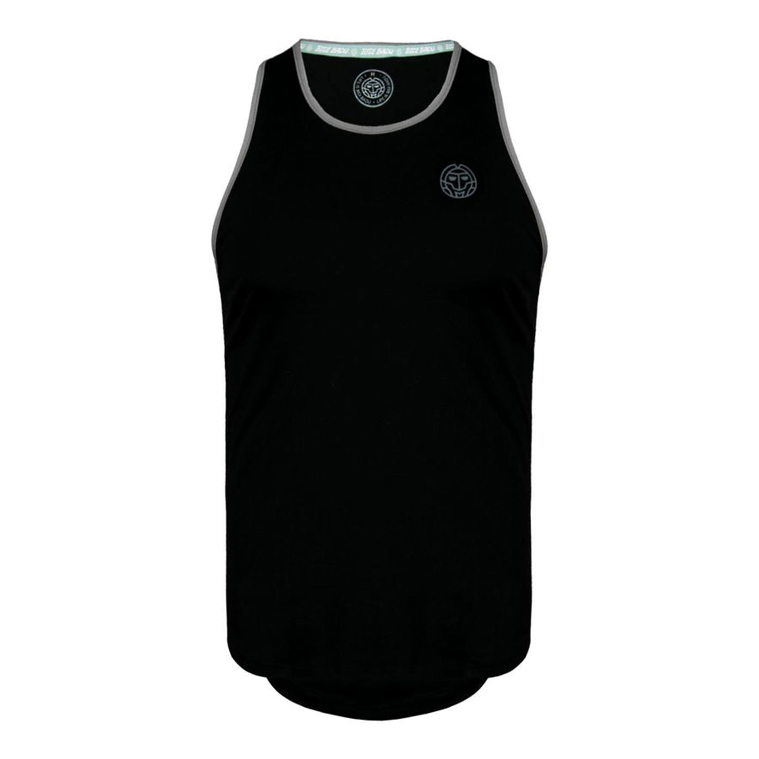 BIDI BADU Trapezius Maximus Move Tank Top Men-Black