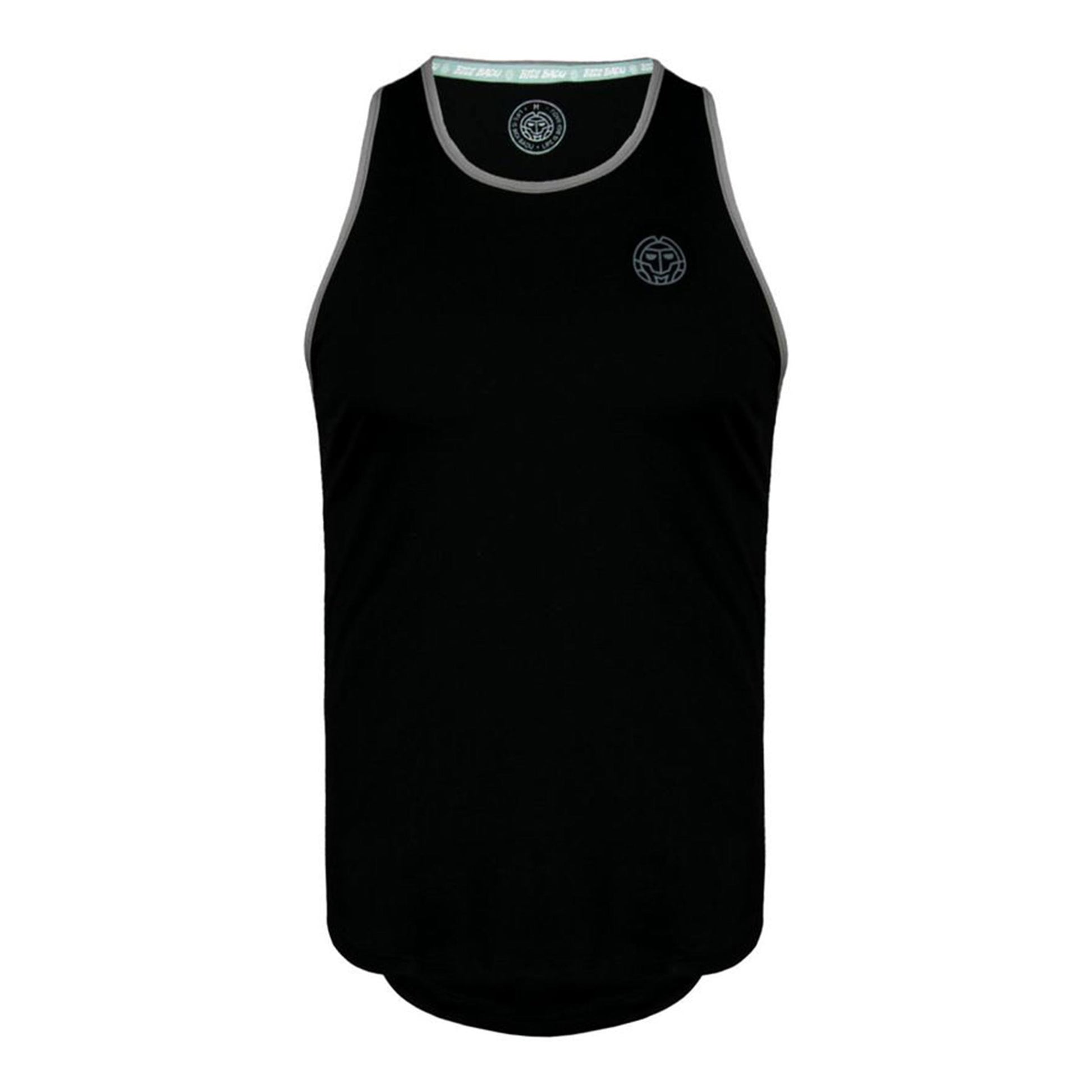 BIDI BADU Trapezius Maximus Move Tank Top Men-Black