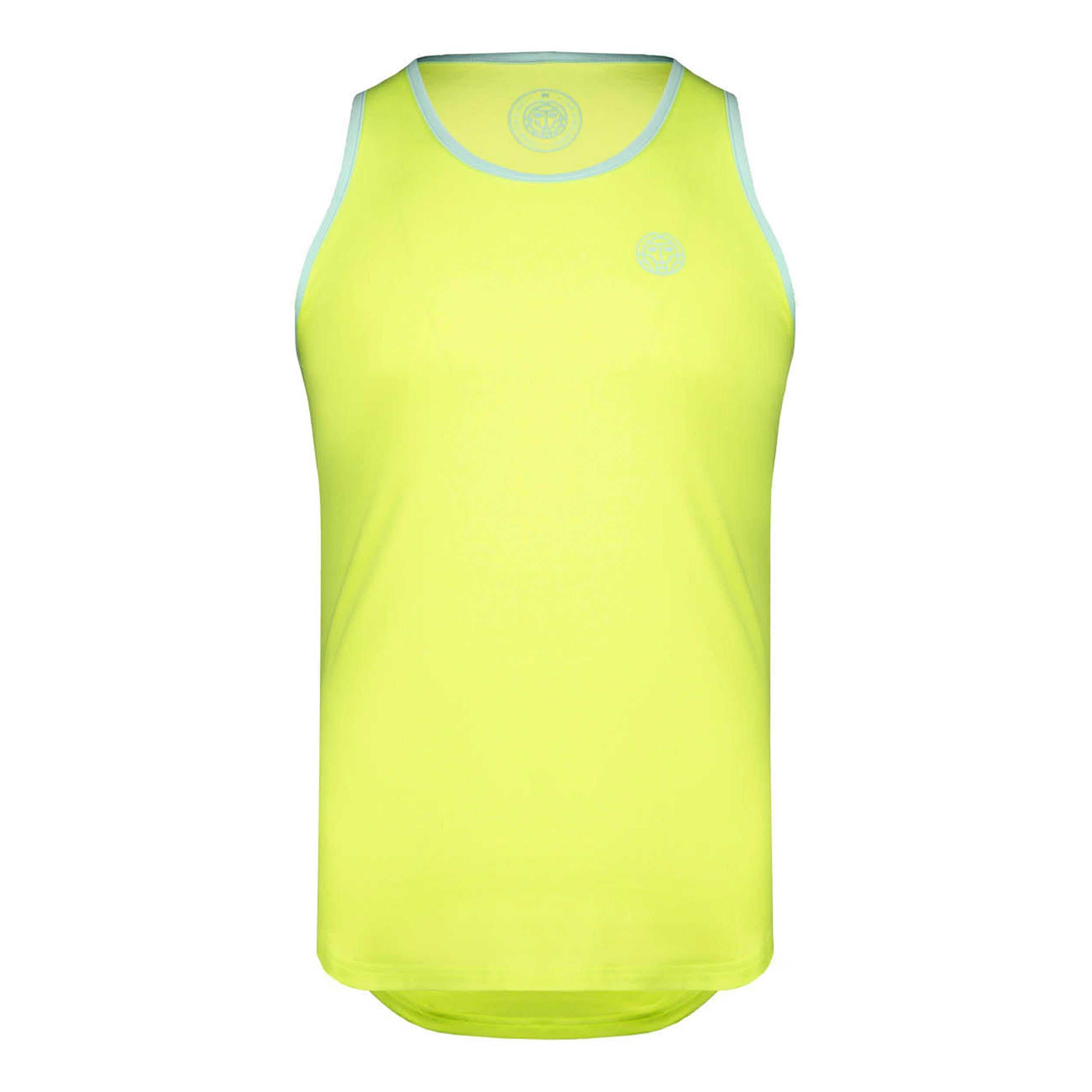 BIDI BADU Trapezius Maximus Move Tank Top Men-Neon Yellow