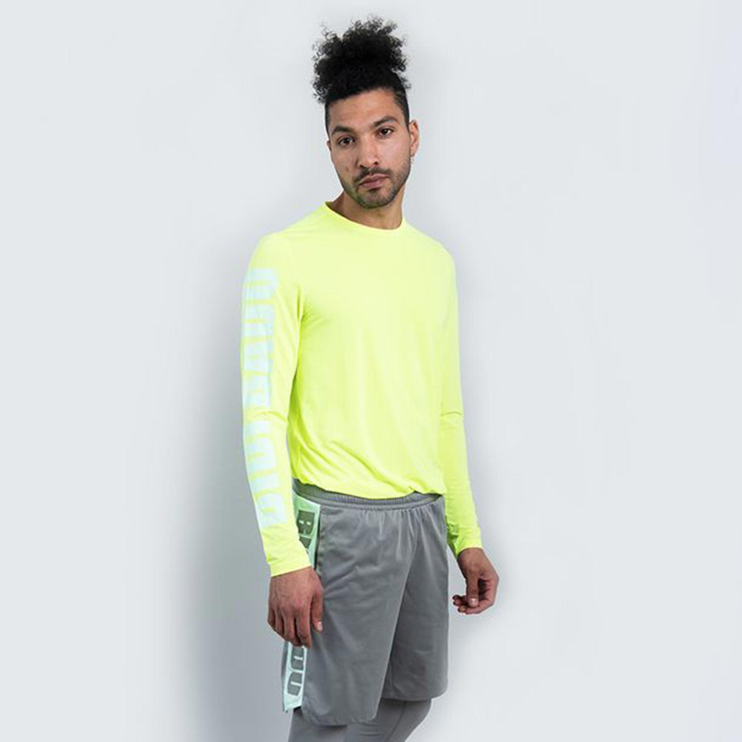 BIDI BADU Ventris Move Long Sleeve Men-Neon Yellow