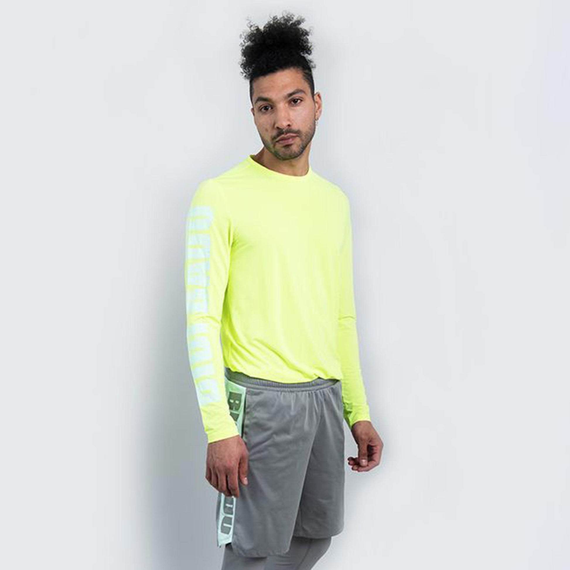 BIDI BADU Ventris Move Long Sleeve Men-Neon Yellow
