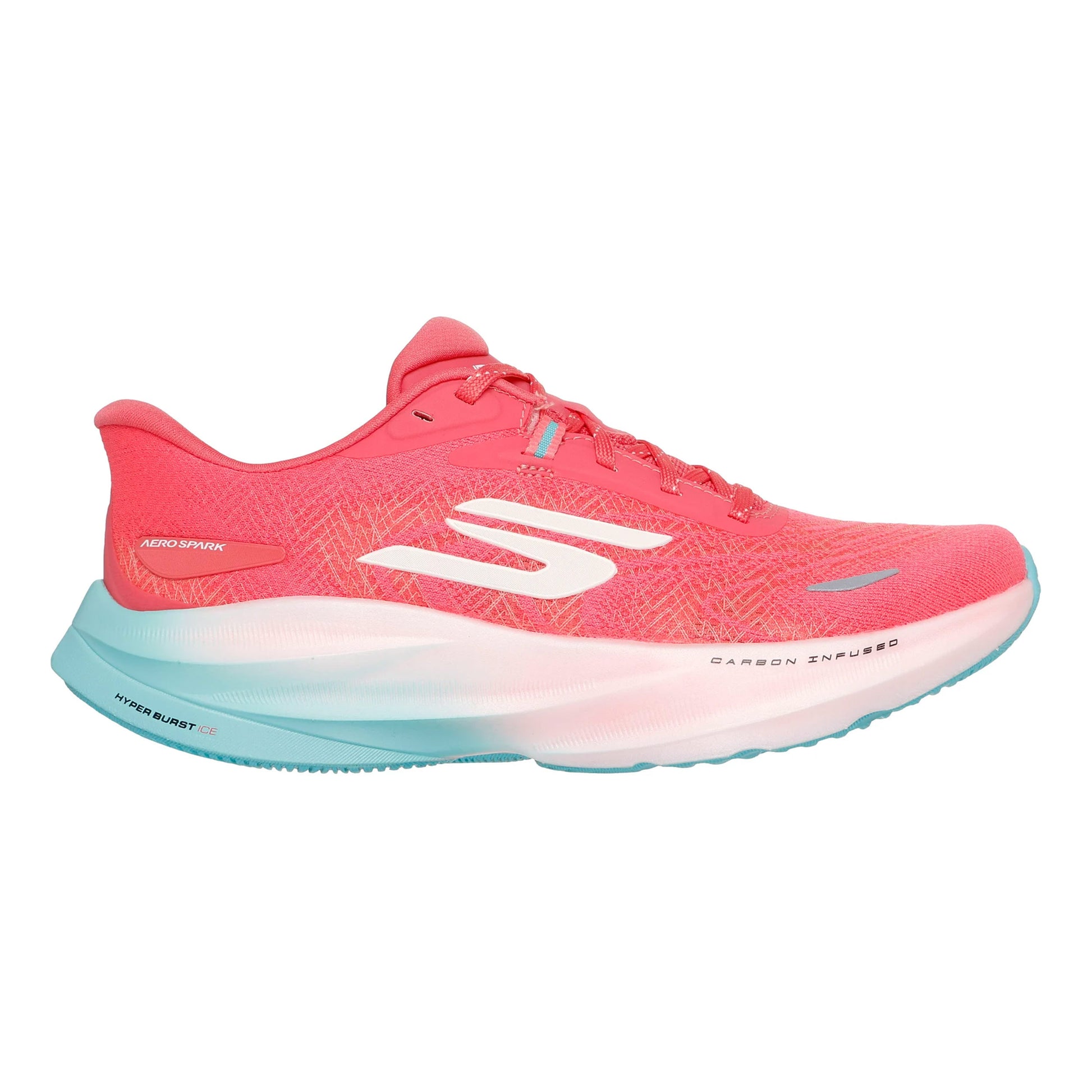 Skechers SKX Aero Spark Neutral running shoe Women - coral, white