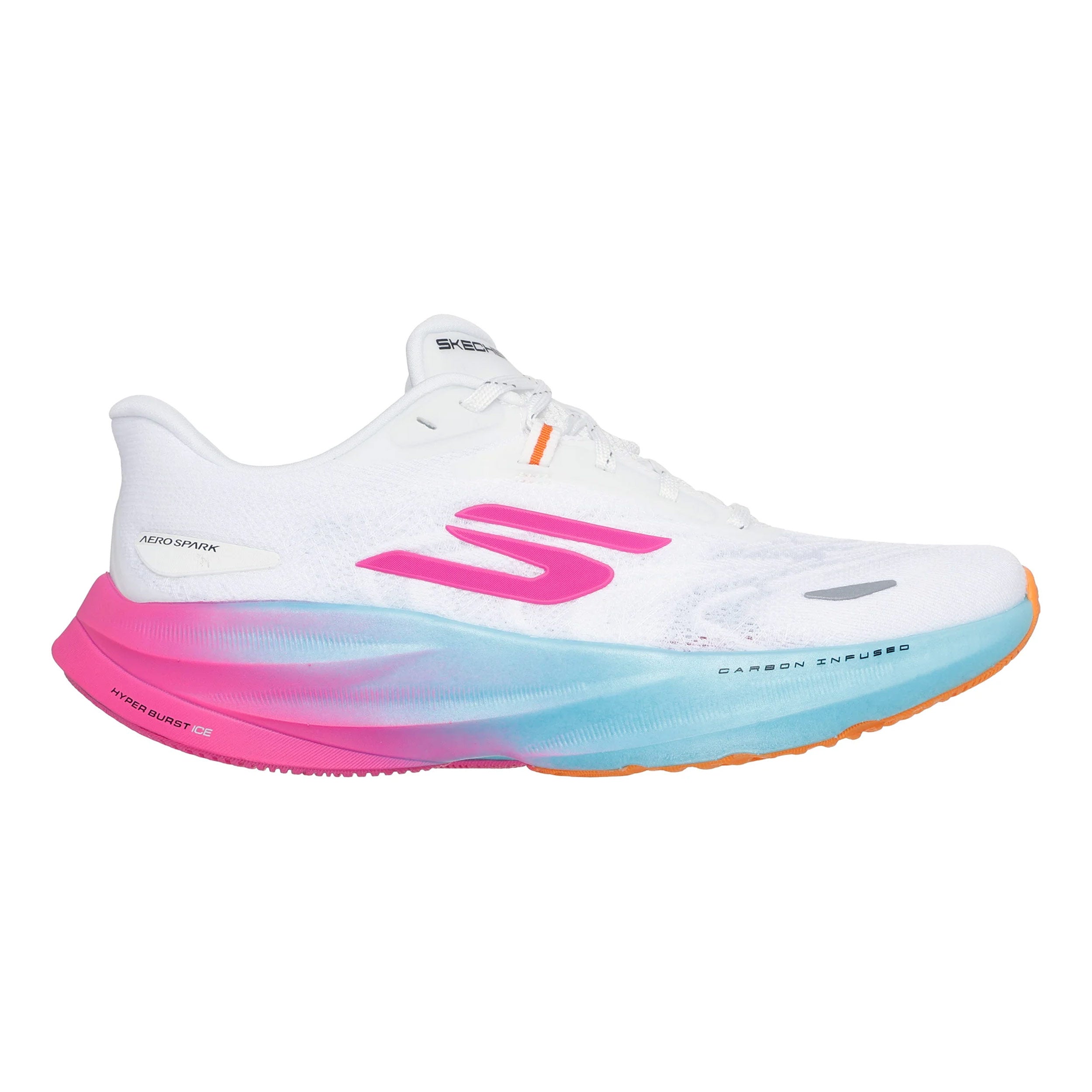 Skechers SKX Aero Spark Neutral running shoe Women - white, light blue