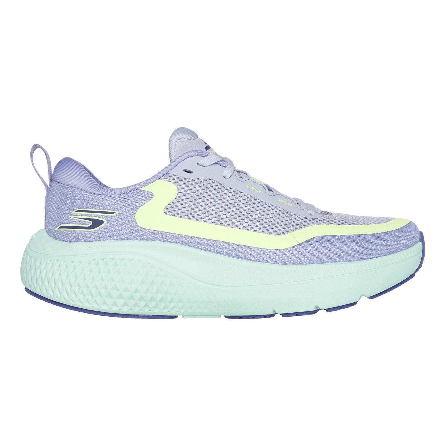 Skechers Go Run Supersonic Max Neutral running shoe Women - violet, lime