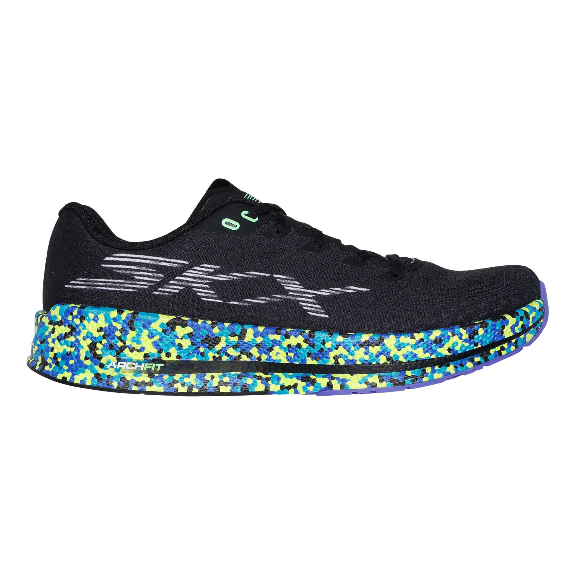 Skechers Go Run Razor 5 Neutral Running Shoe Women-Black,Multicoloured