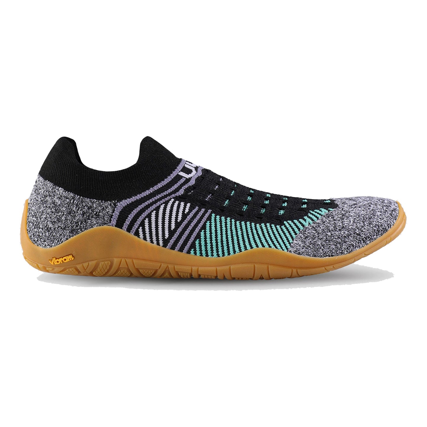 UYN Beemotion Barefoot Shoe-Grey,Multicoloured