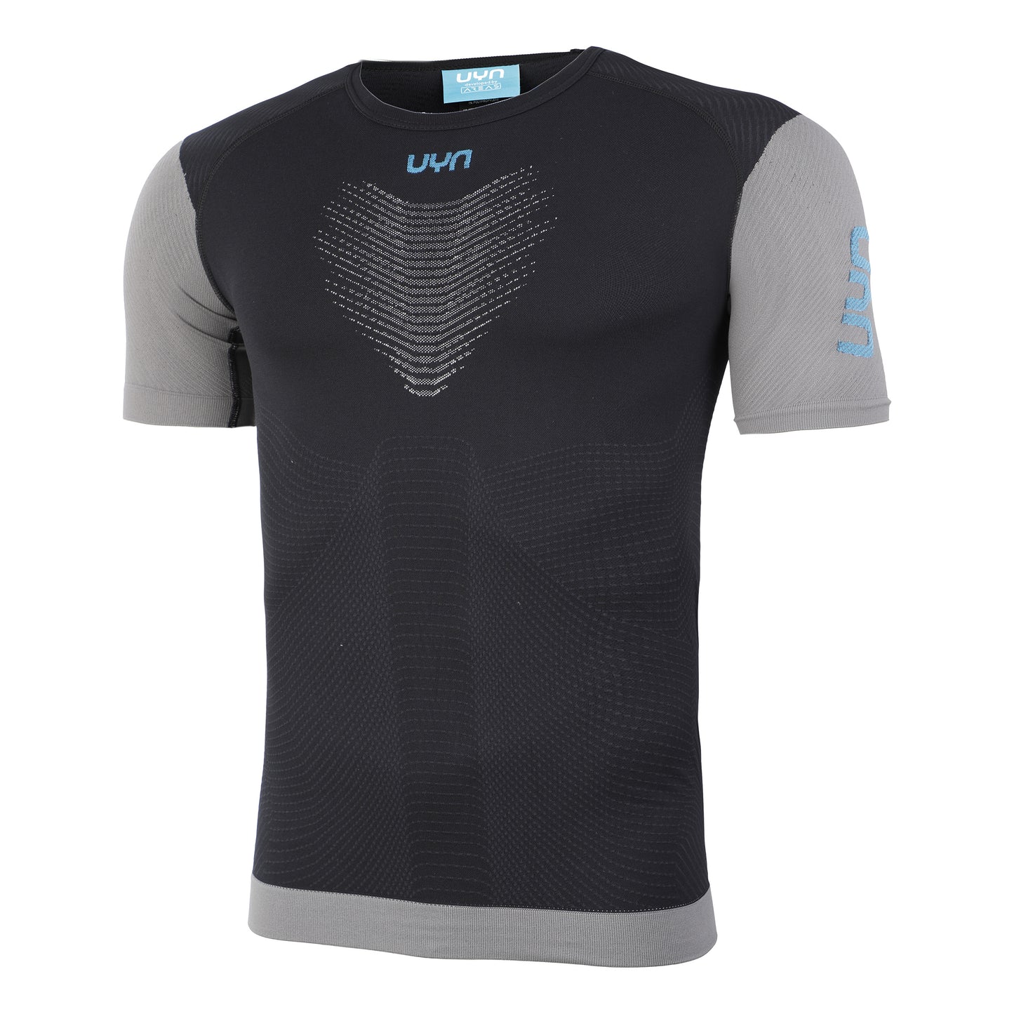 UYN PB42 OW Running Shirt Men-Black,Grey