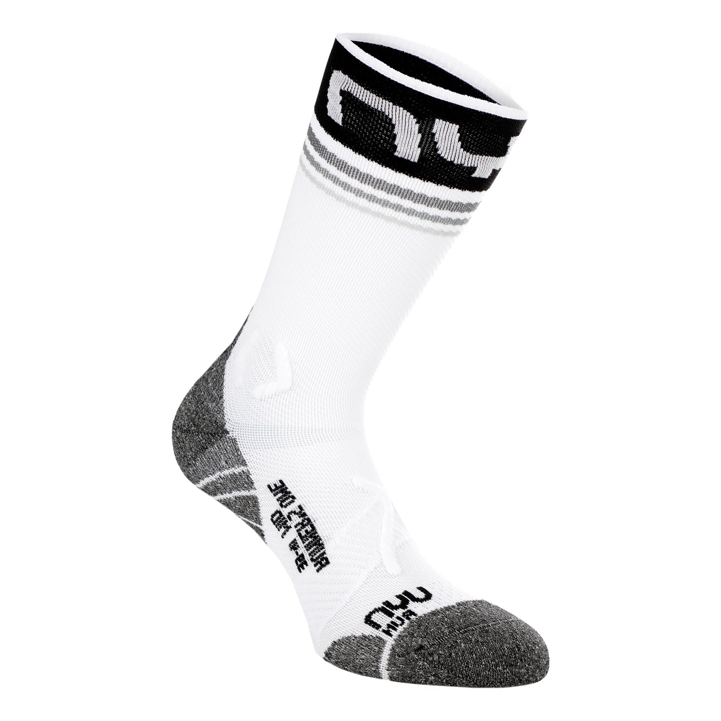 UYN Runner's One Running Socks Men-White,Black