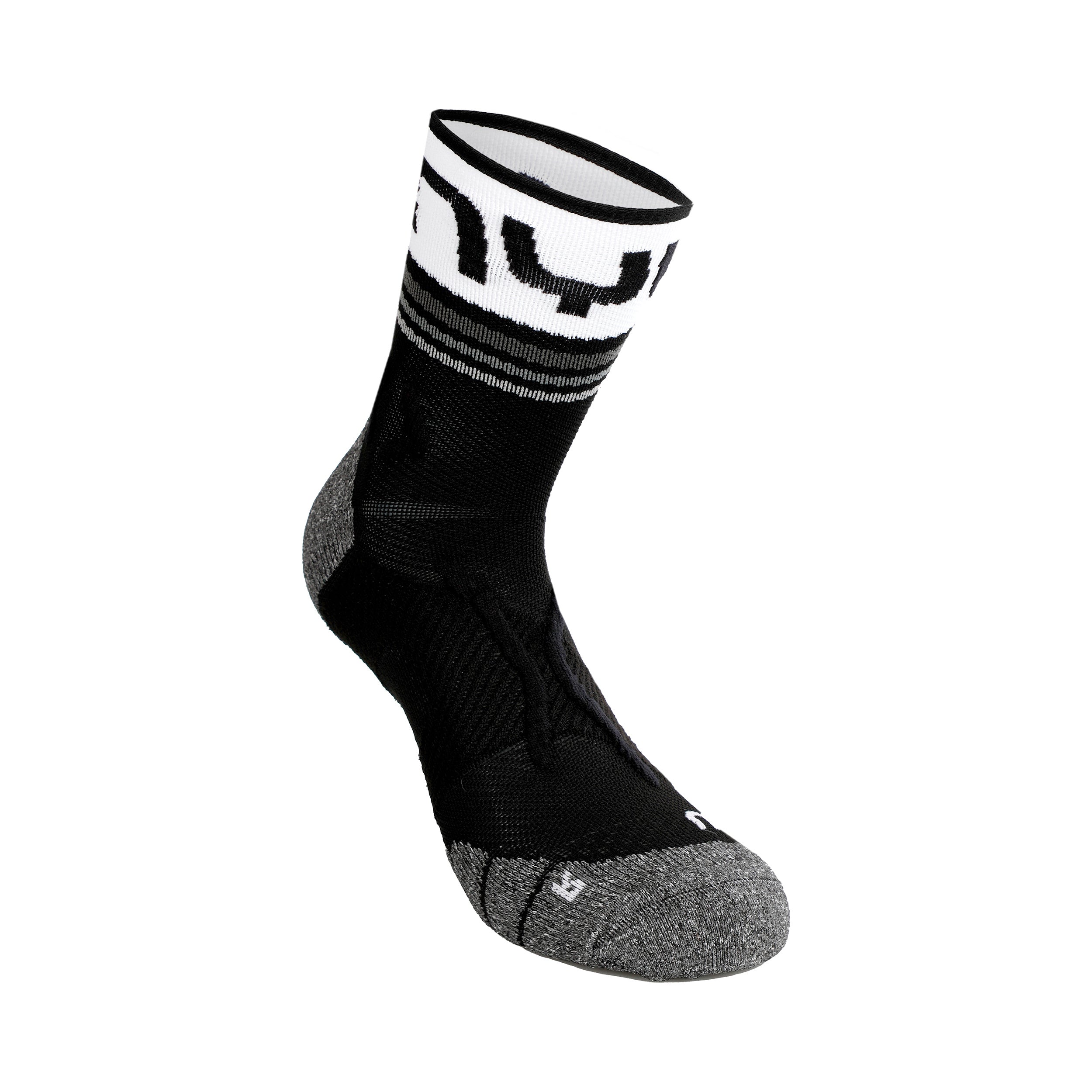 UYN Veloce Running Socks Men-Black,White